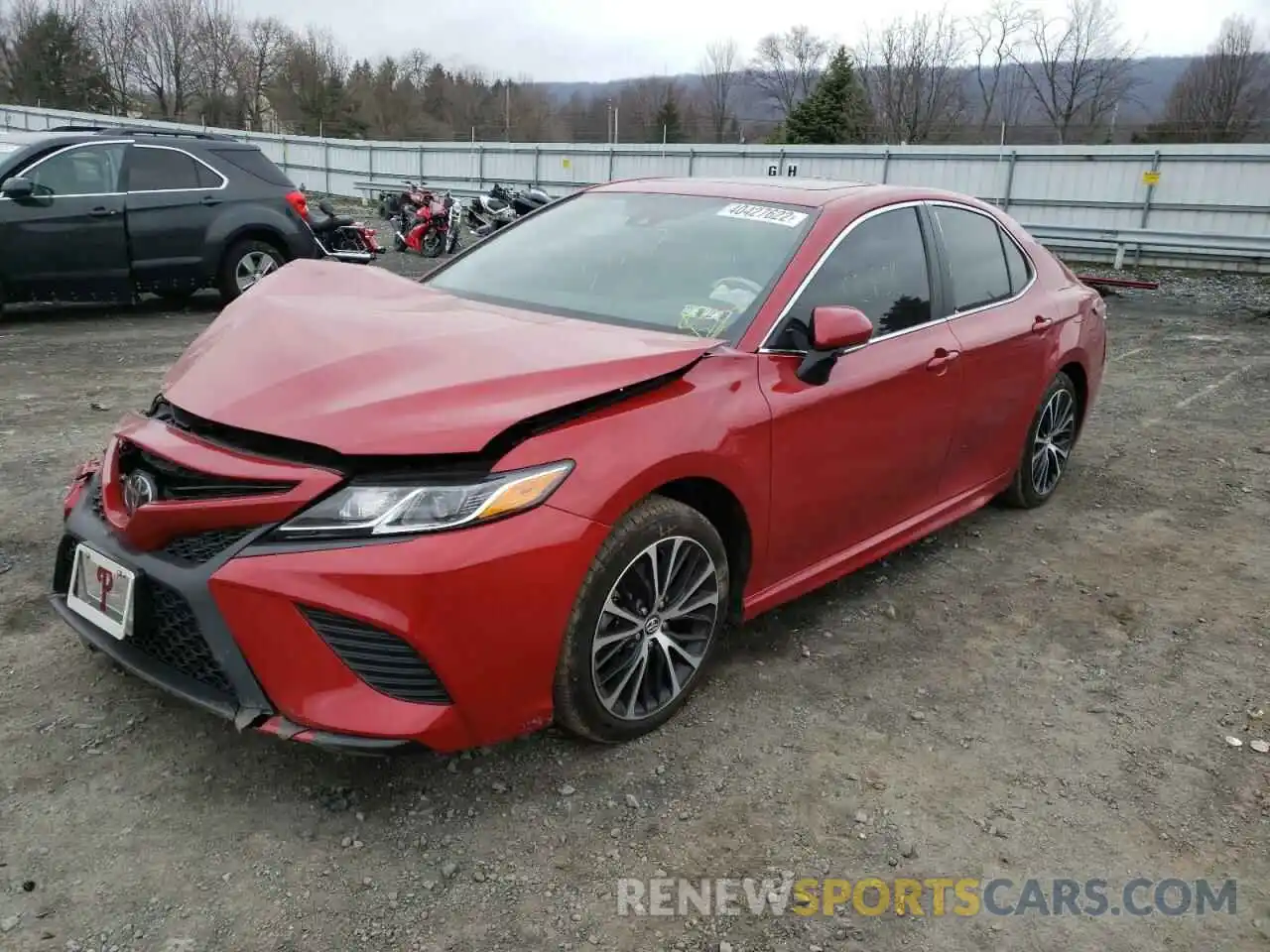 2 Photograph of a damaged car 4T1J11AK1LU303997 TOYOTA CAMRY 2020