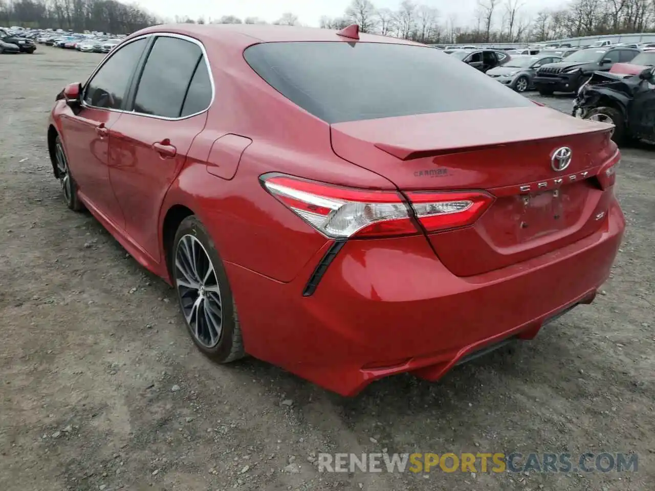 3 Photograph of a damaged car 4T1J11AK1LU303997 TOYOTA CAMRY 2020