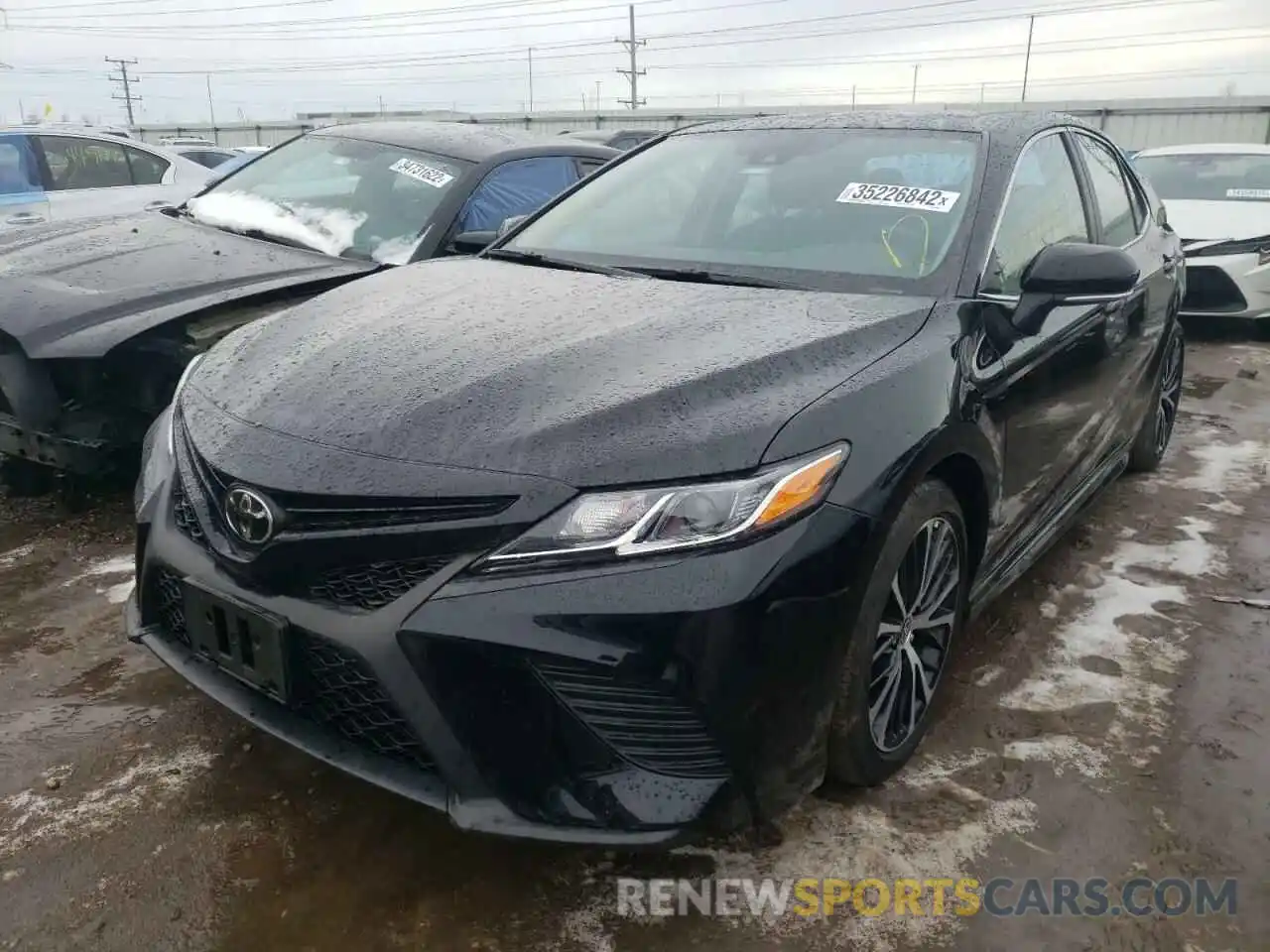 2 Photograph of a damaged car 4T1J11AK1LU999907 TOYOTA CAMRY 2020