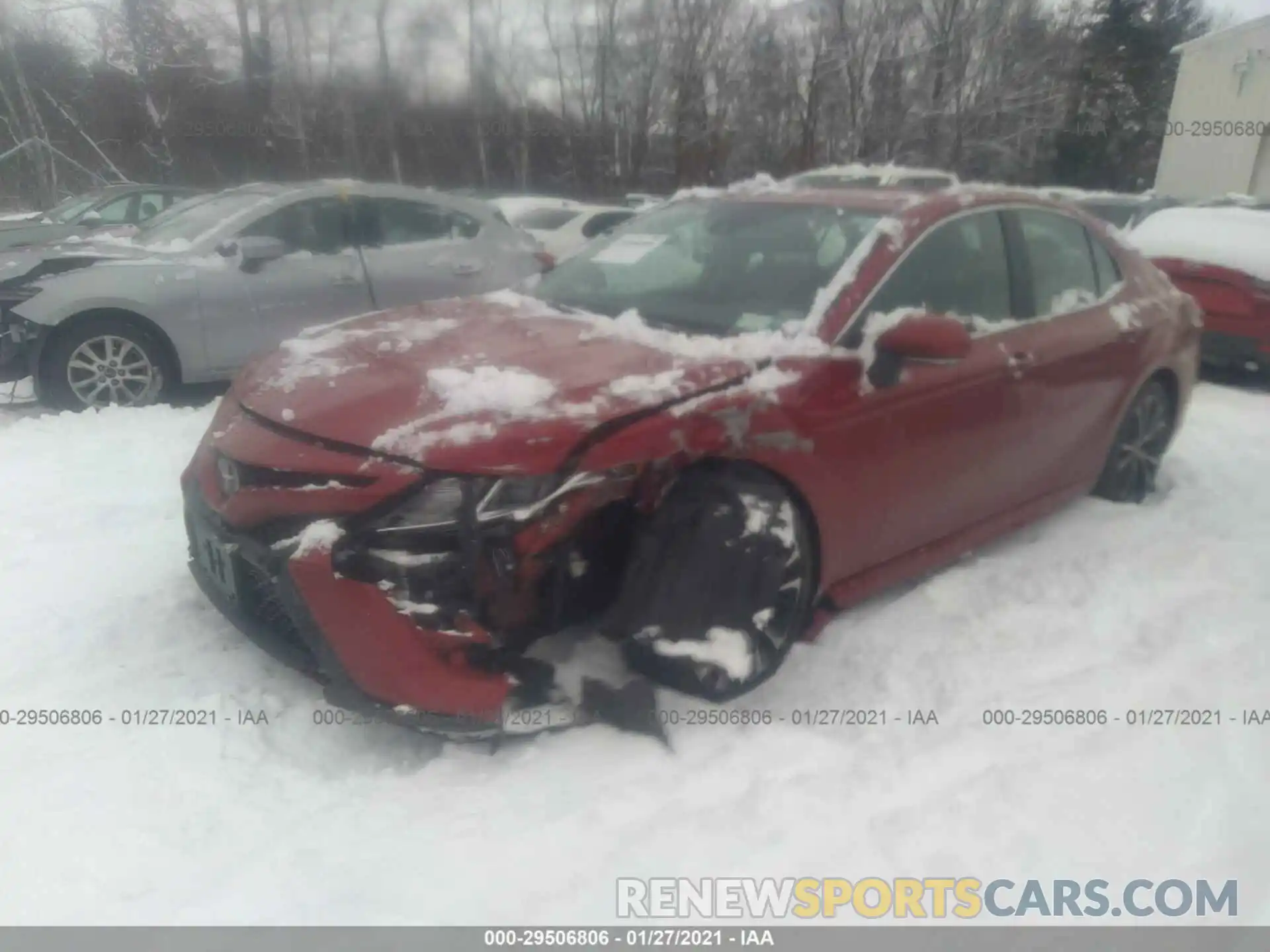 2 Photograph of a damaged car 4T1J11AK2LU306522 TOYOTA CAMRY 2020