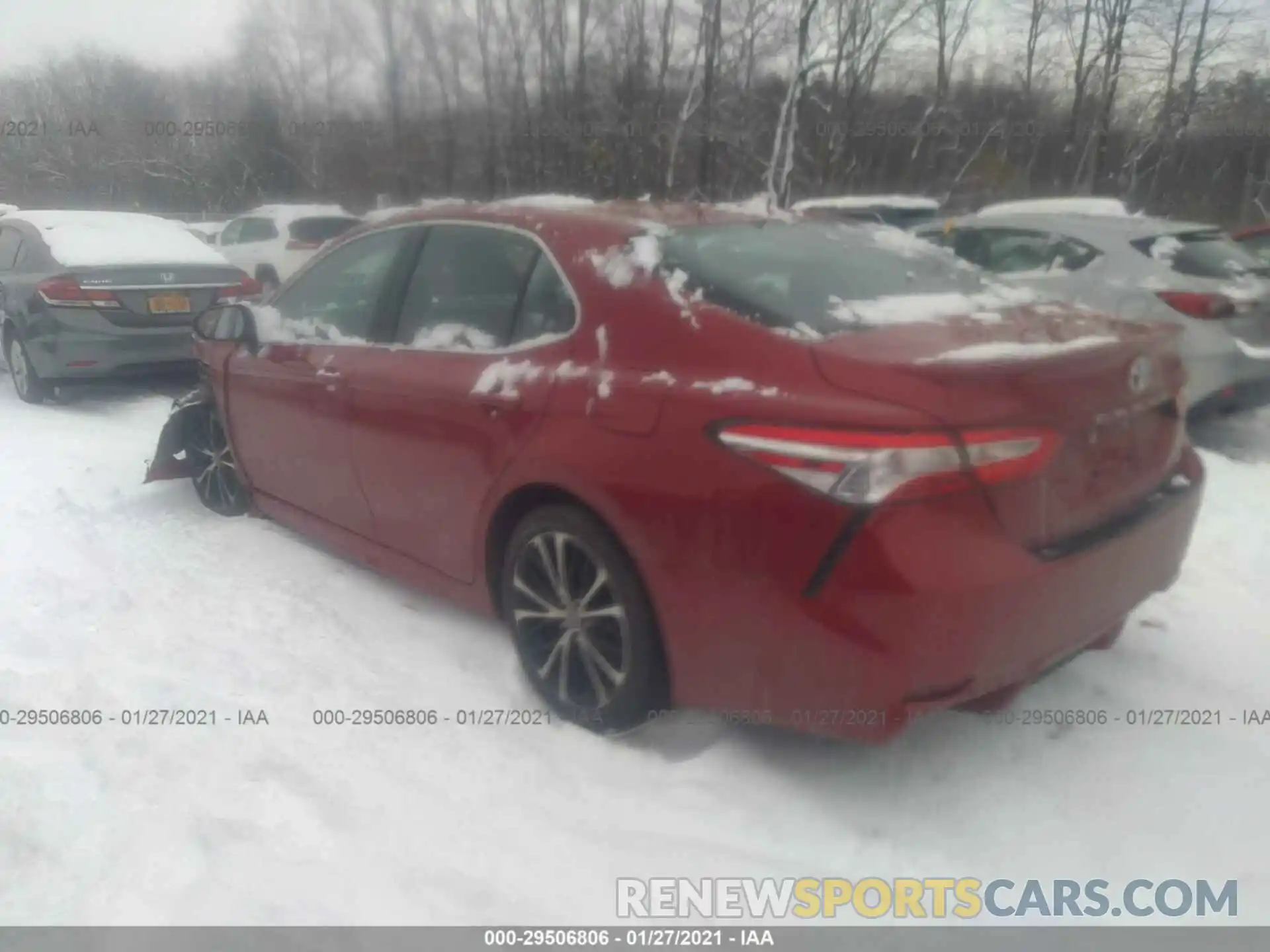 3 Photograph of a damaged car 4T1J11AK2LU306522 TOYOTA CAMRY 2020