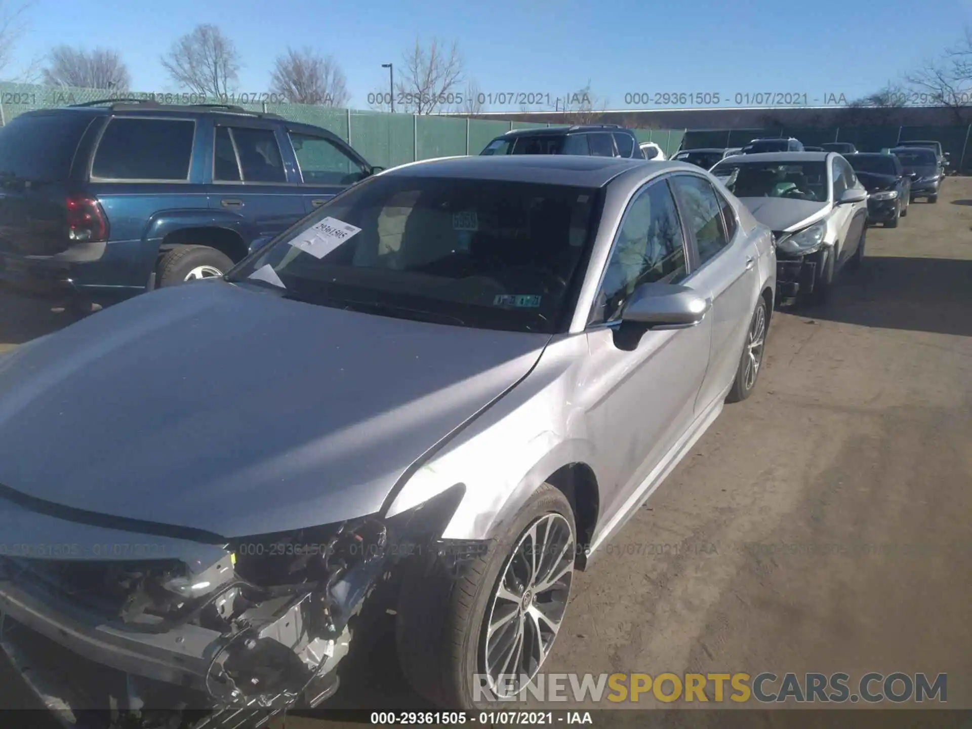 2 Photograph of a damaged car 4T1J11AK4LU364065 TOYOTA CAMRY 2020