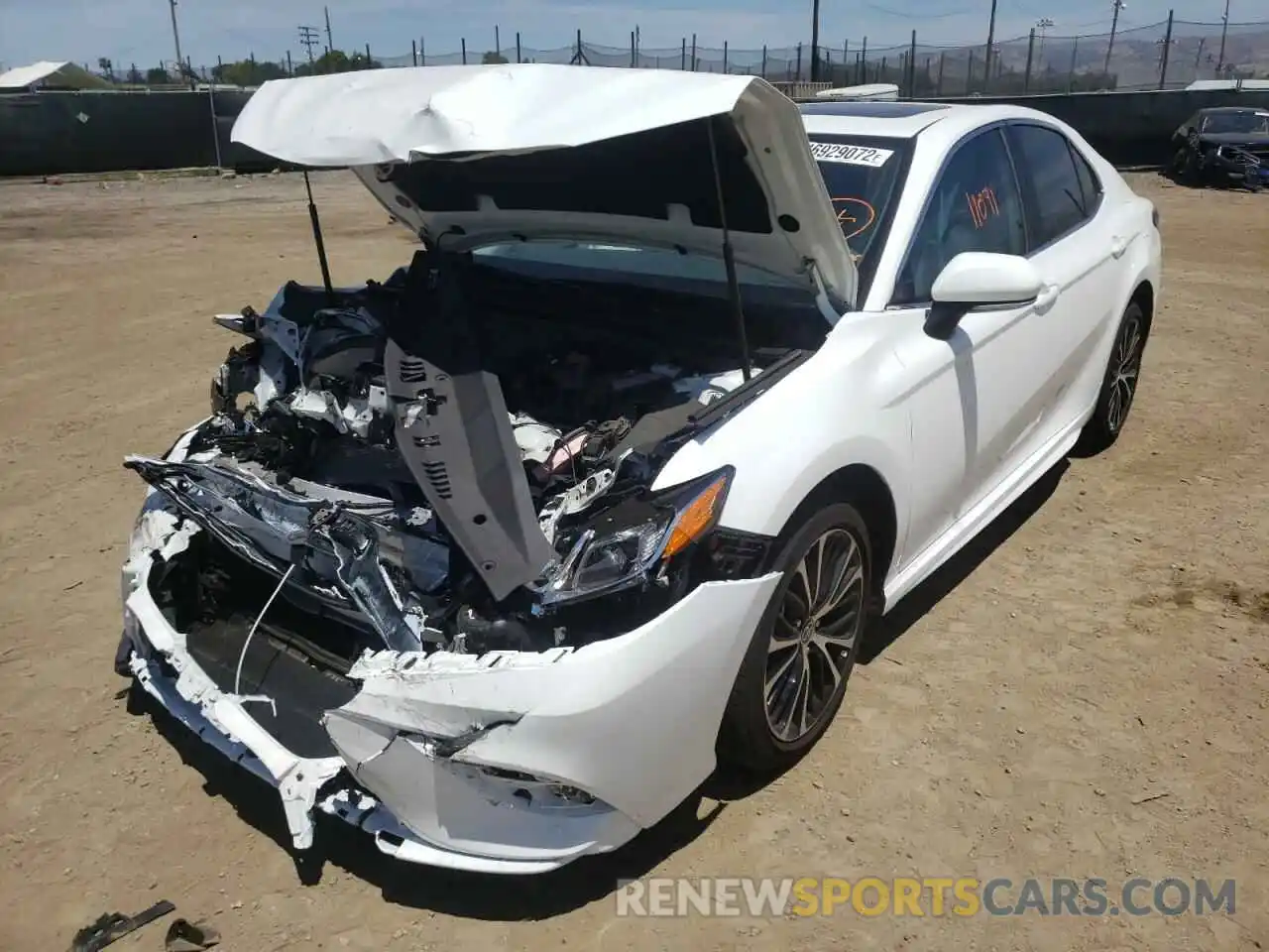 2 Photograph of a damaged car 4T1J11AK4LU391363 TOYOTA CAMRY 2020