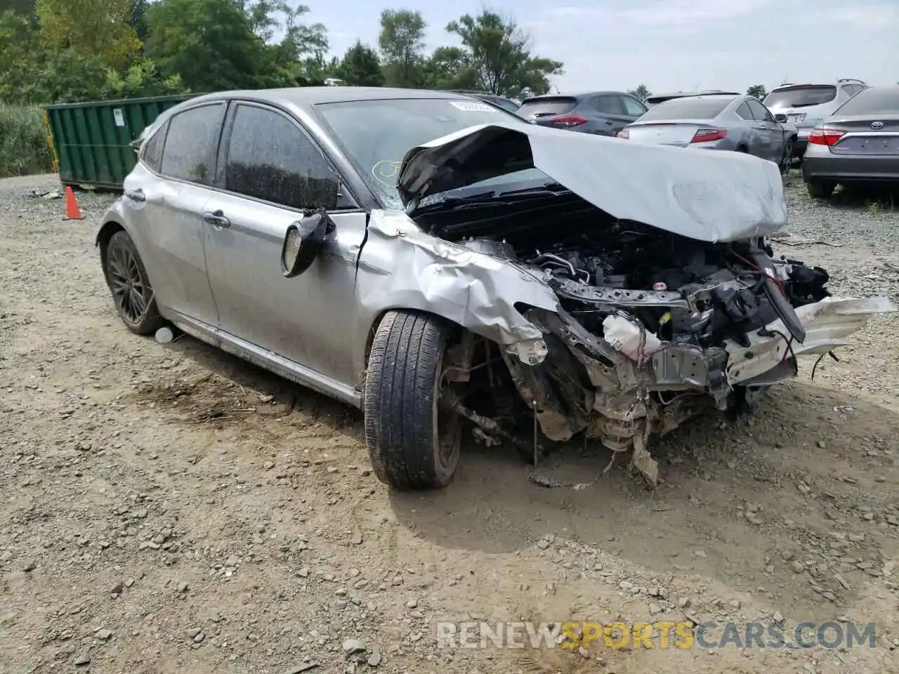 1 Photograph of a damaged car 4T1J11AK4LU875999 TOYOTA CAMRY 2020