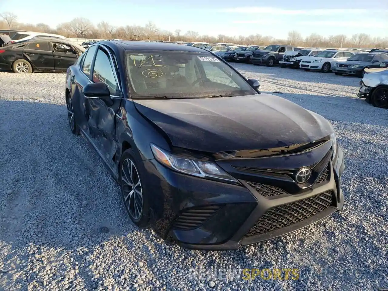 1 Photograph of a damaged car 4T1J11AK4LU979845 TOYOTA CAMRY 2020