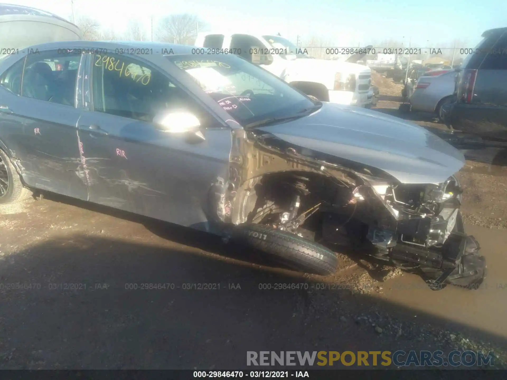 6 Photograph of a damaged car 4T1J11AK5LU866390 TOYOTA CAMRY 2020