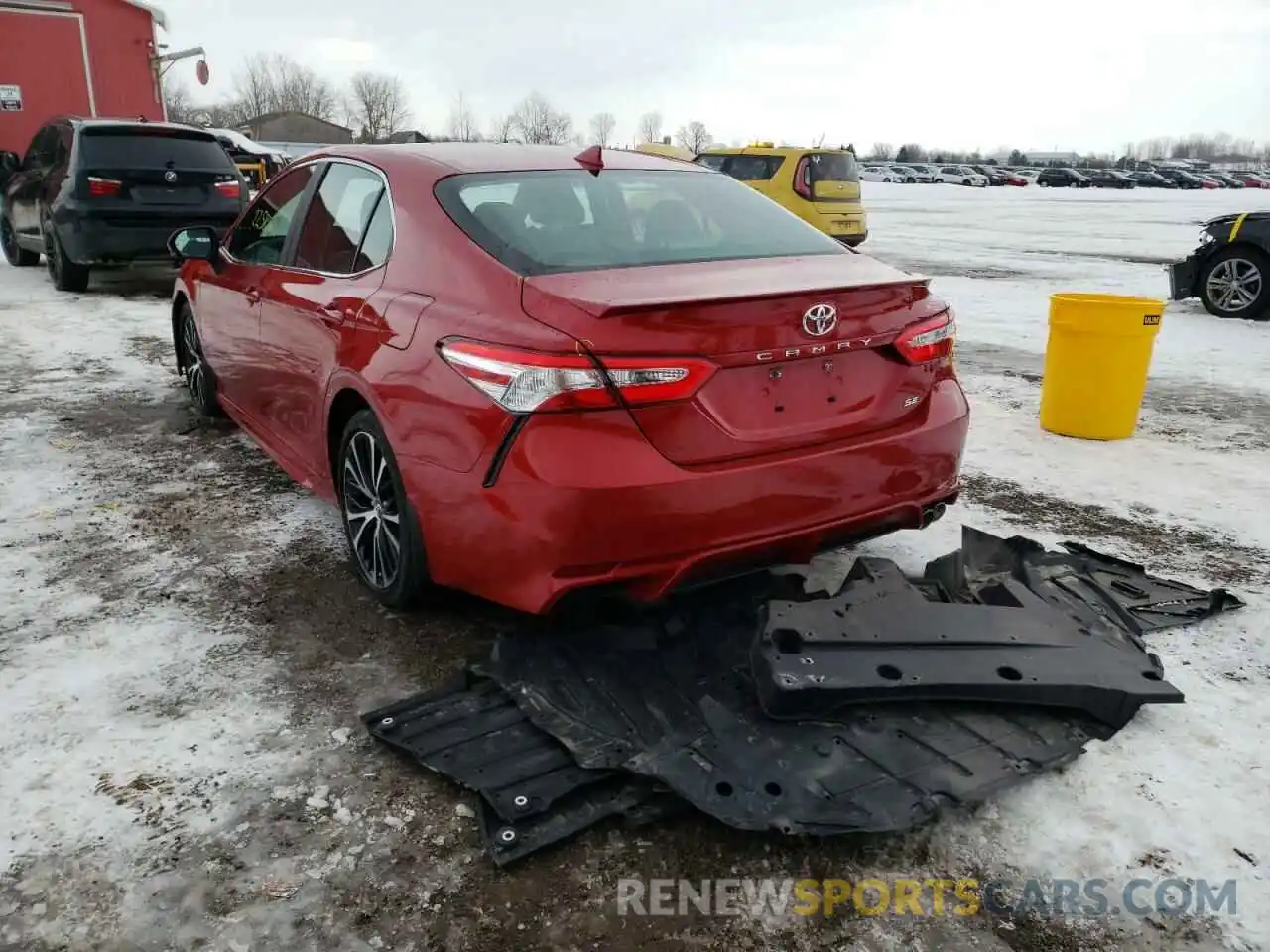 3 Photograph of a damaged car 4T1J11AK7LU354193 TOYOTA CAMRY 2020