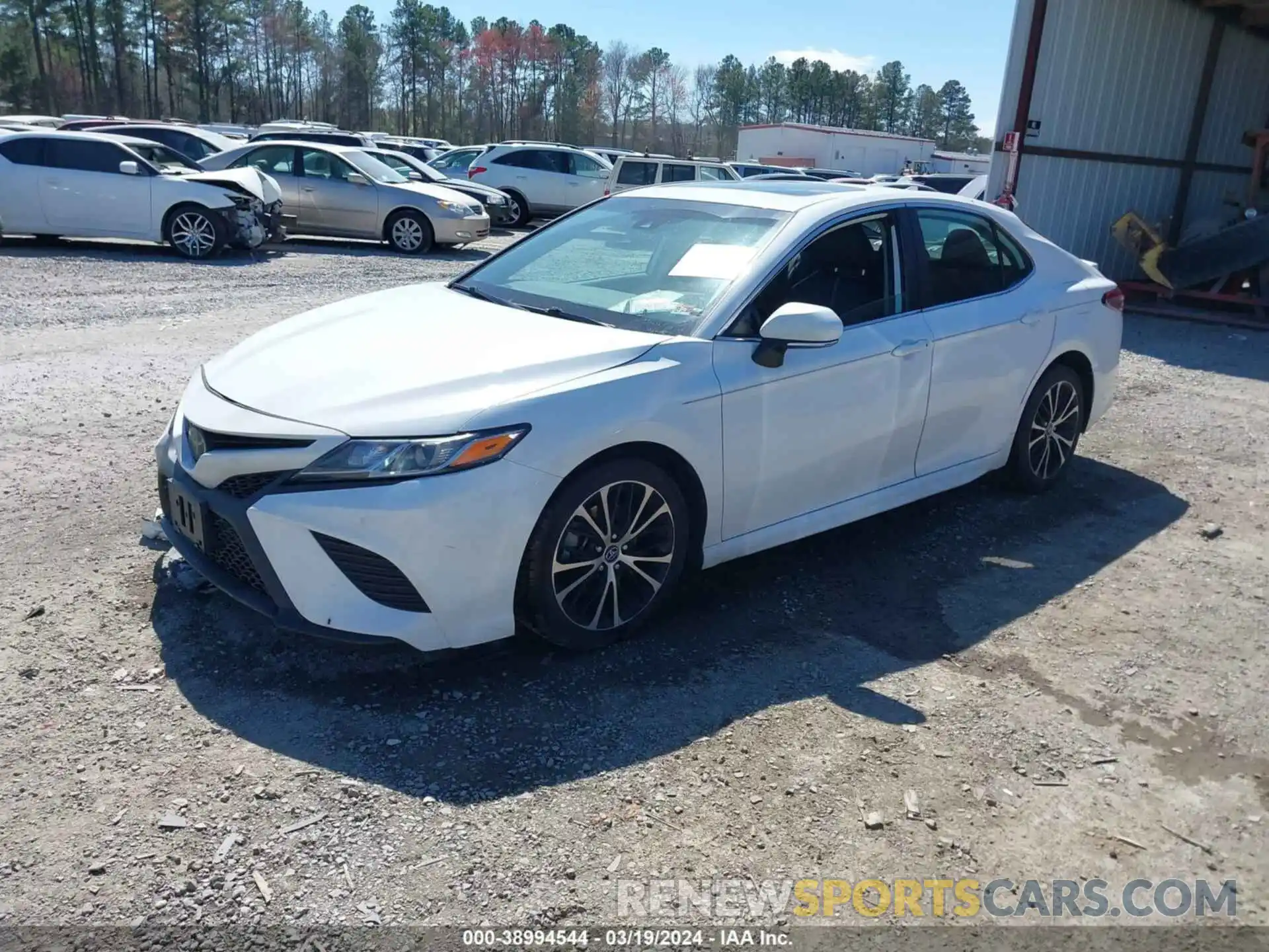 2 Photograph of a damaged car 4T1J11AK7LU858341 TOYOTA CAMRY 2020