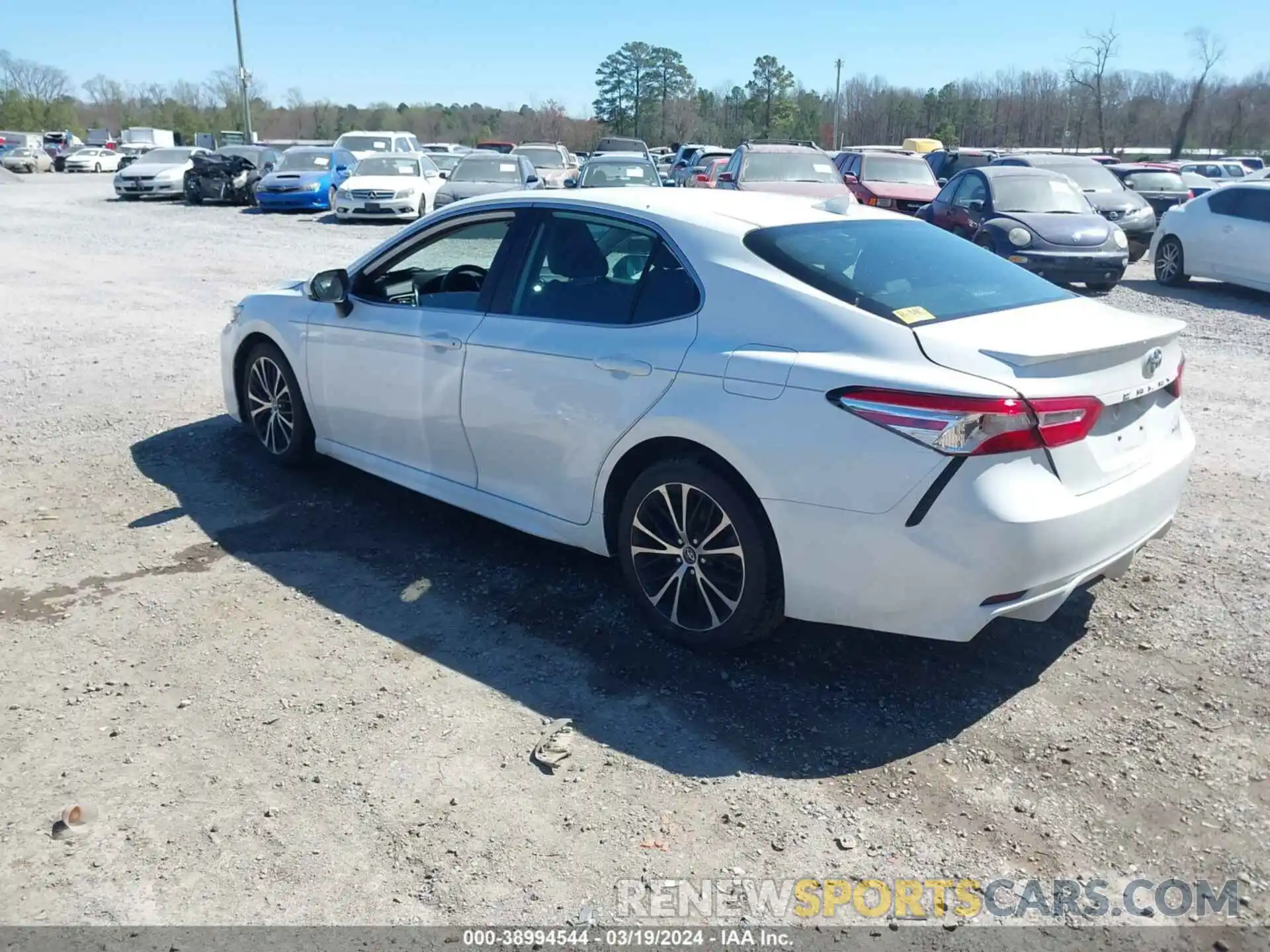 3 Photograph of a damaged car 4T1J11AK7LU858341 TOYOTA CAMRY 2020