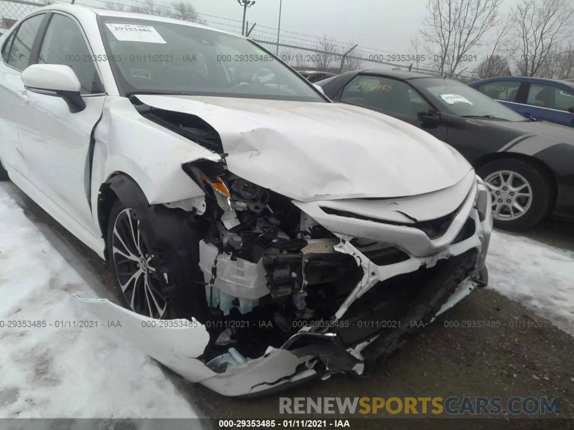 6 Photograph of a damaged car 4T1J11AK7LU887435 TOYOTA CAMRY 2020