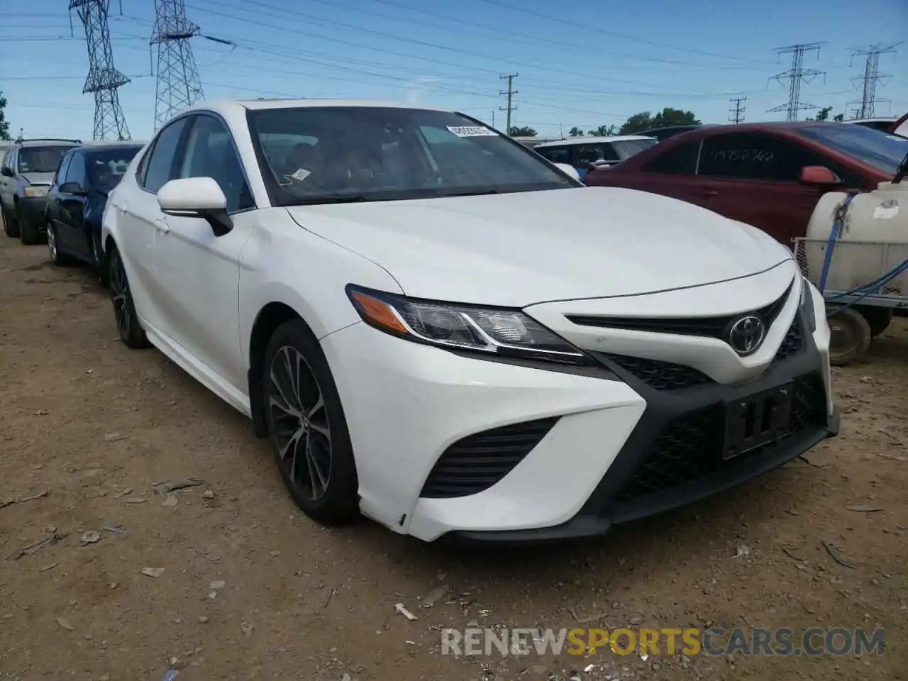 1 Photograph of a damaged car 4T1J11AK7LU896460 TOYOTA CAMRY 2020