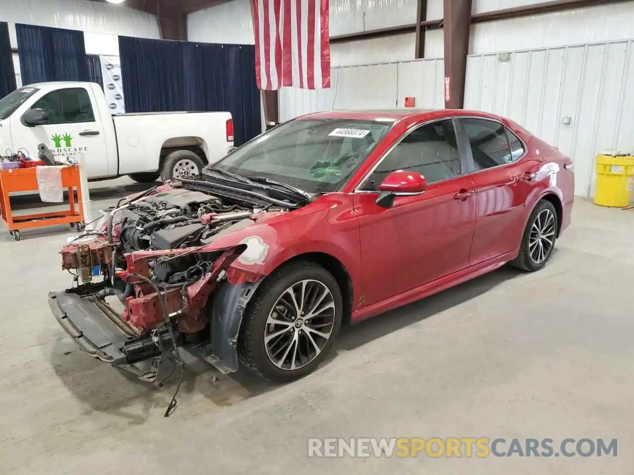 1 Photograph of a damaged car 4T1J11AK9LU311068 TOYOTA CAMRY 2020