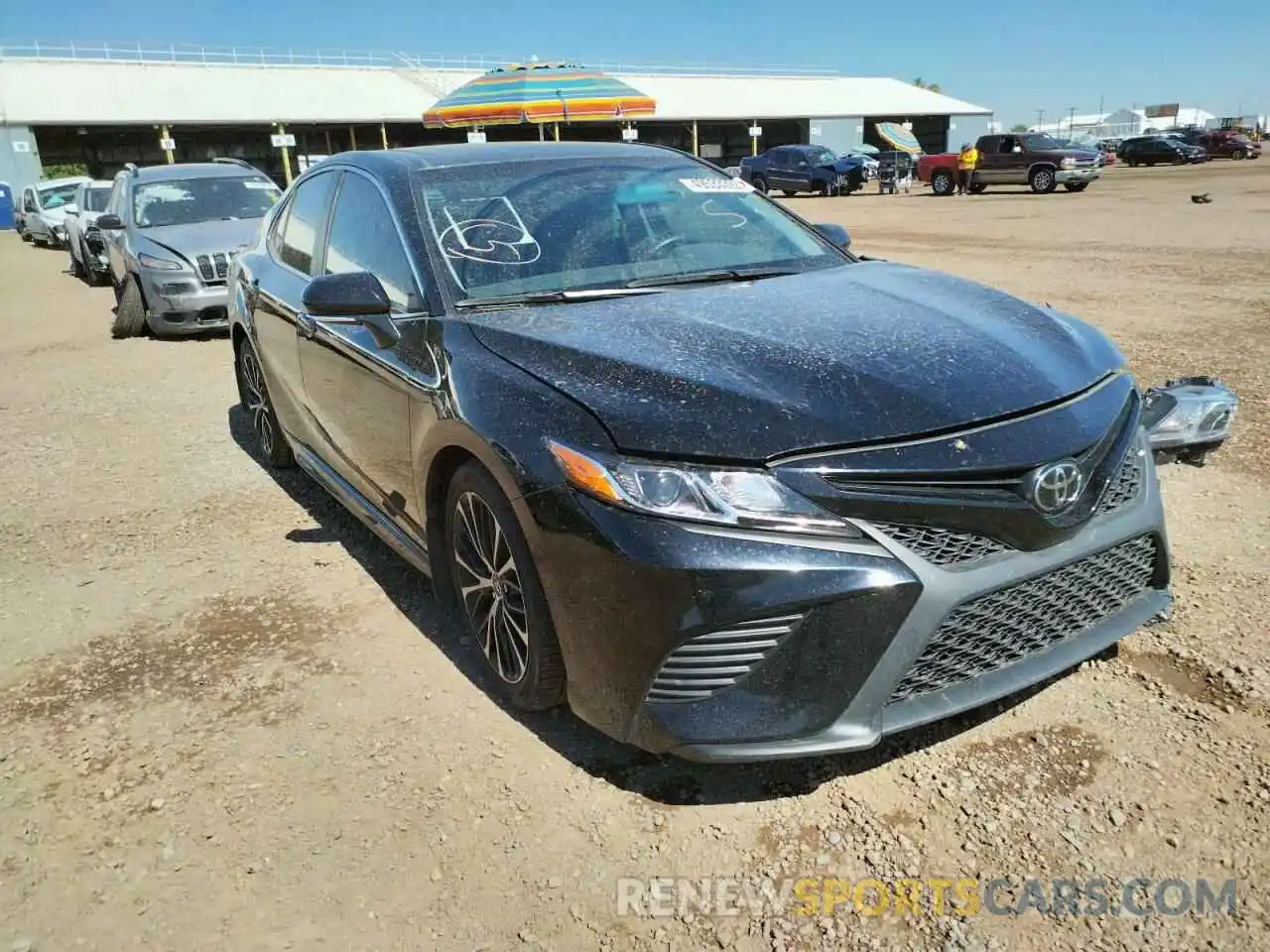 1 Photograph of a damaged car 4T1J11AK9LU920967 TOYOTA CAMRY 2020