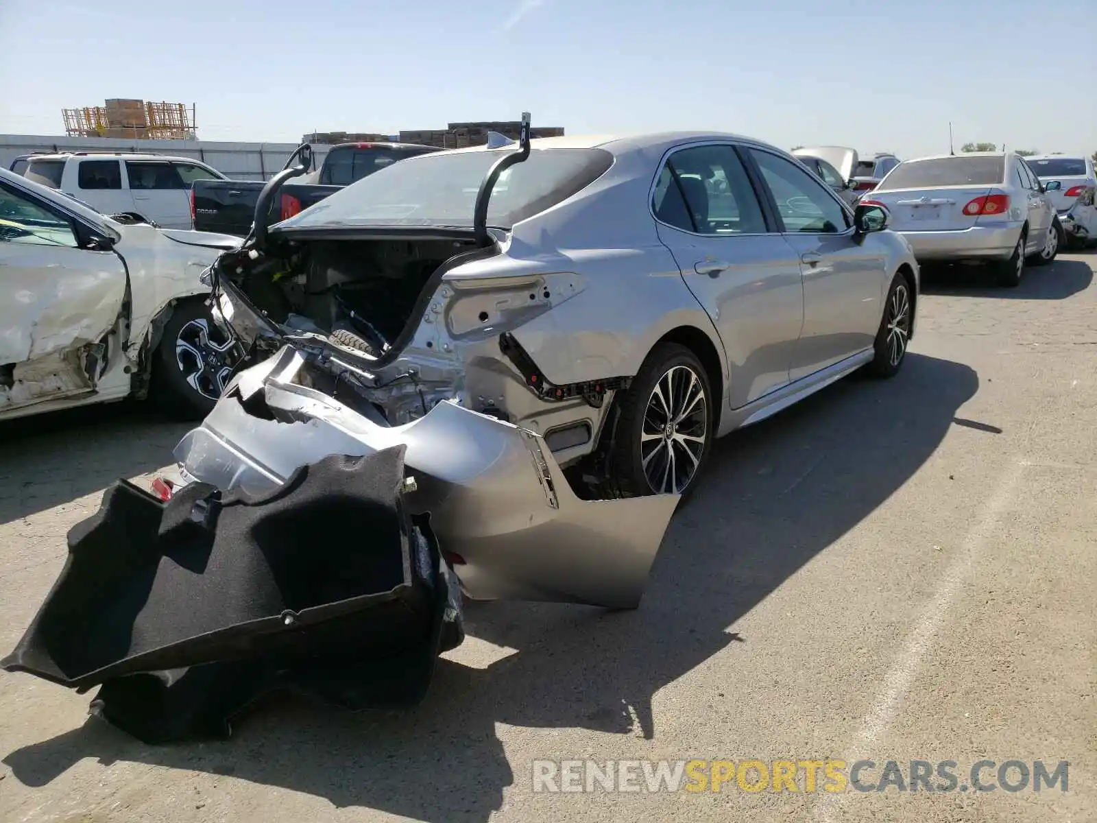 4 Photograph of a damaged car 4T1J11AKXLU388306 TOYOTA CAMRY 2020