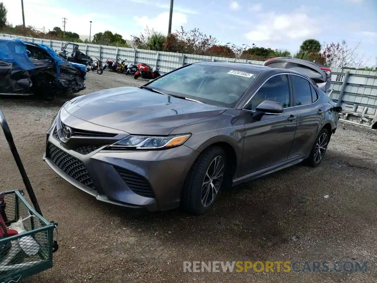 2 Photograph of a damaged car 4T1J11AKXLU934246 TOYOTA CAMRY 2020