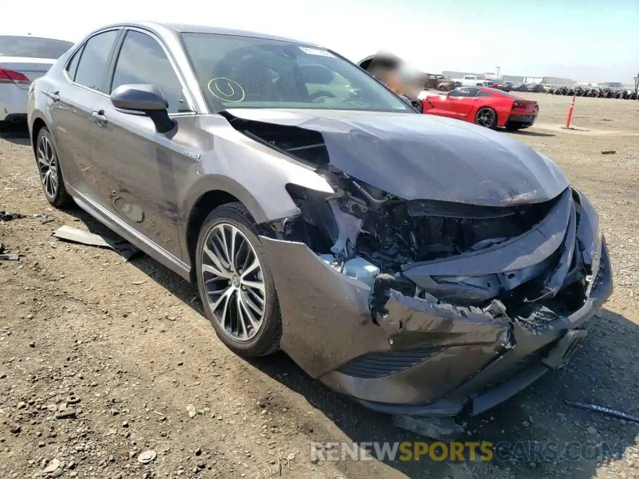 1 Photograph of a damaged car 4T1J31AK3LU014145 TOYOTA CAMRY 2020