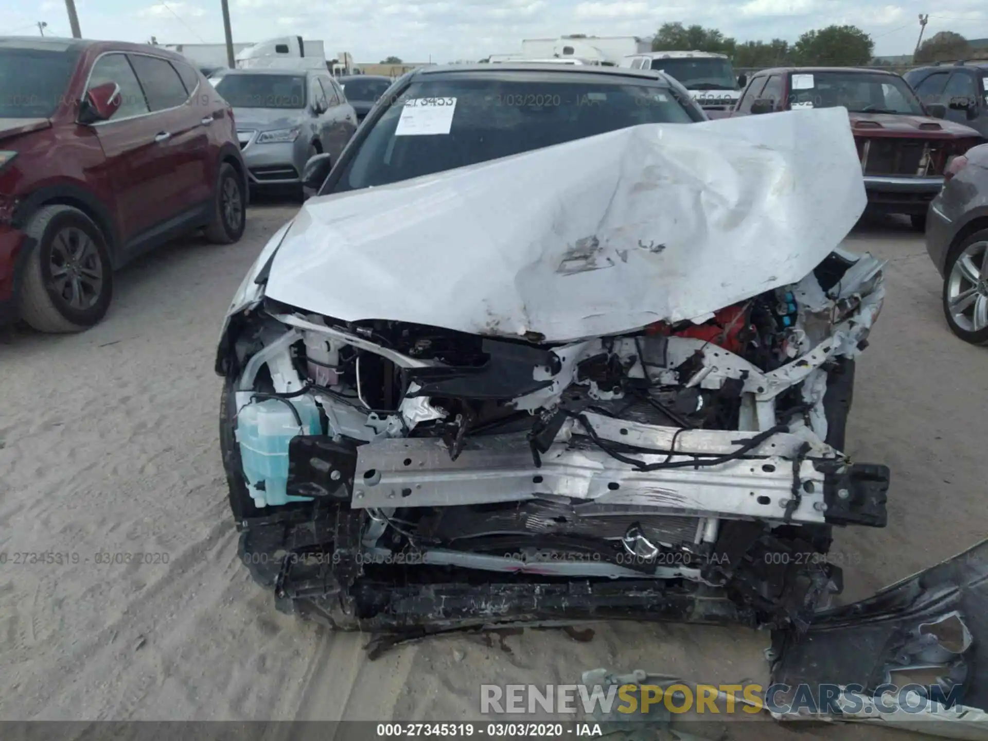 6 Photograph of a damaged car 4T1K61AK0LU303138 TOYOTA CAMRY 2020