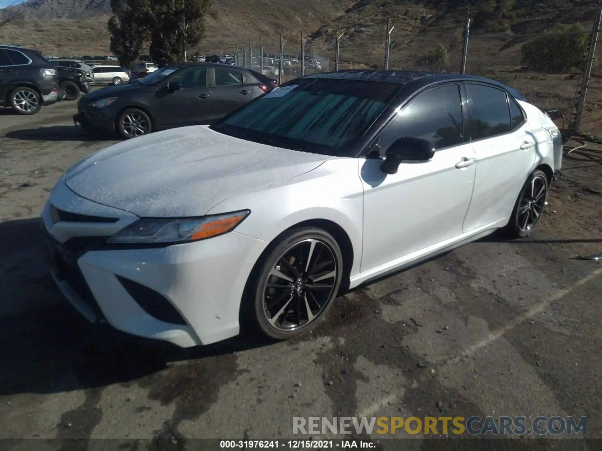 2 Photograph of a damaged car 4T1K61AK0LU306587 TOYOTA CAMRY 2020