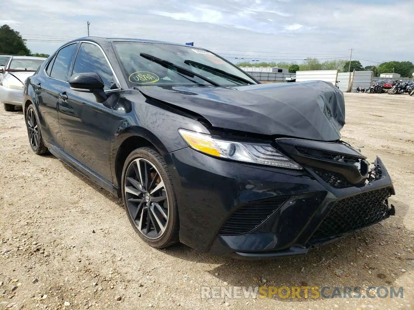 1 Photograph of a damaged car 4T1K61AK0LU317847 TOYOTA CAMRY 2020