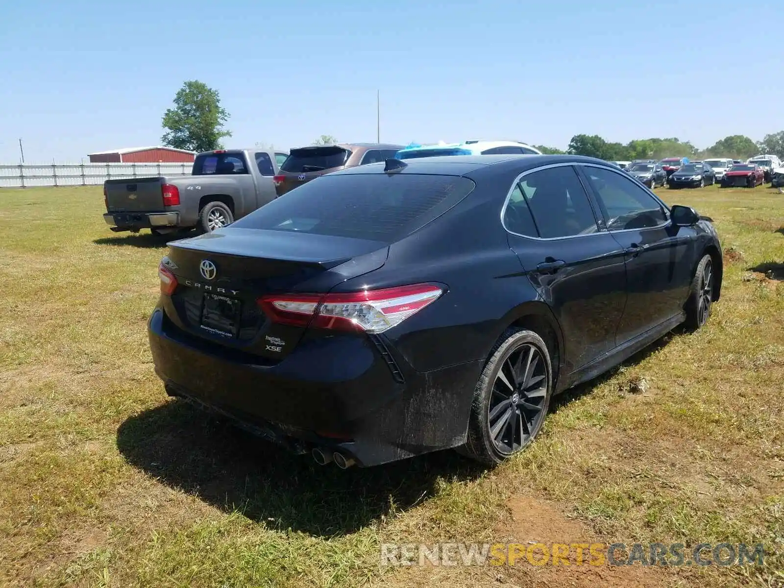 4 Photograph of a damaged car 4T1K61AK0LU317847 TOYOTA CAMRY 2020