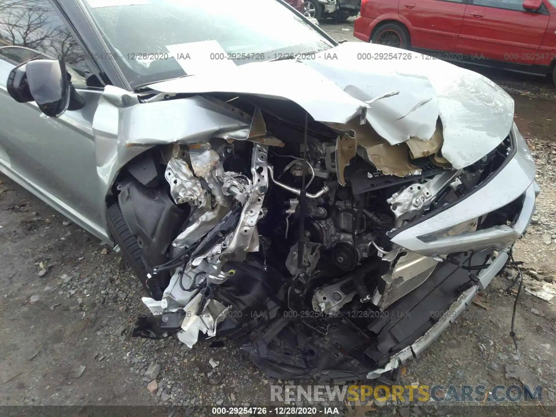 6 Photograph of a damaged car 4T1K61AK0LU320909 TOYOTA CAMRY 2020