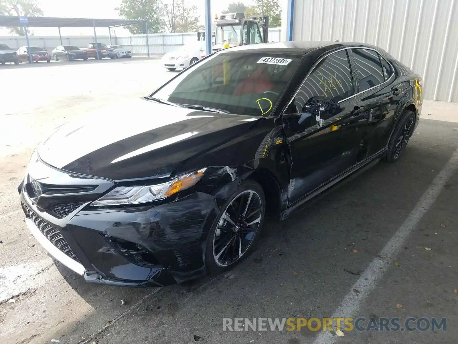 2 Photograph of a damaged car 4T1K61AK0LU326130 TOYOTA CAMRY 2020