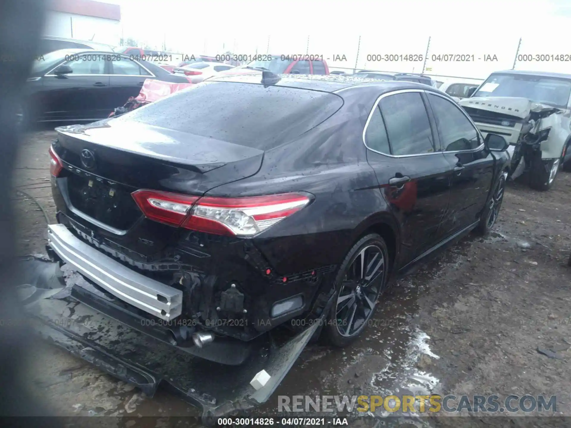 4 Photograph of a damaged car 4T1K61AK0LU330792 TOYOTA CAMRY 2020