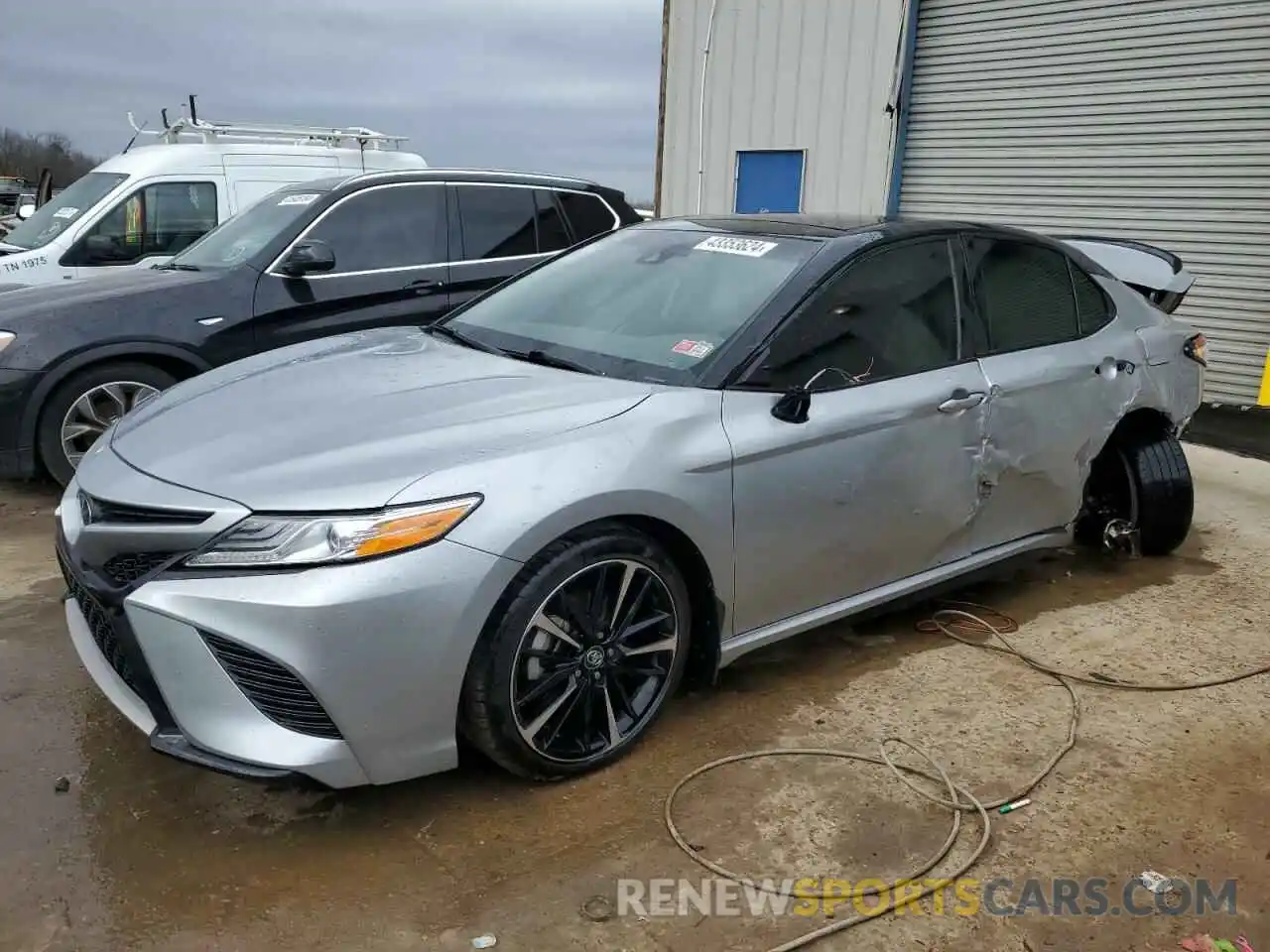 1 Photograph of a damaged car 4T1K61AK0LU343073 TOYOTA CAMRY 2020