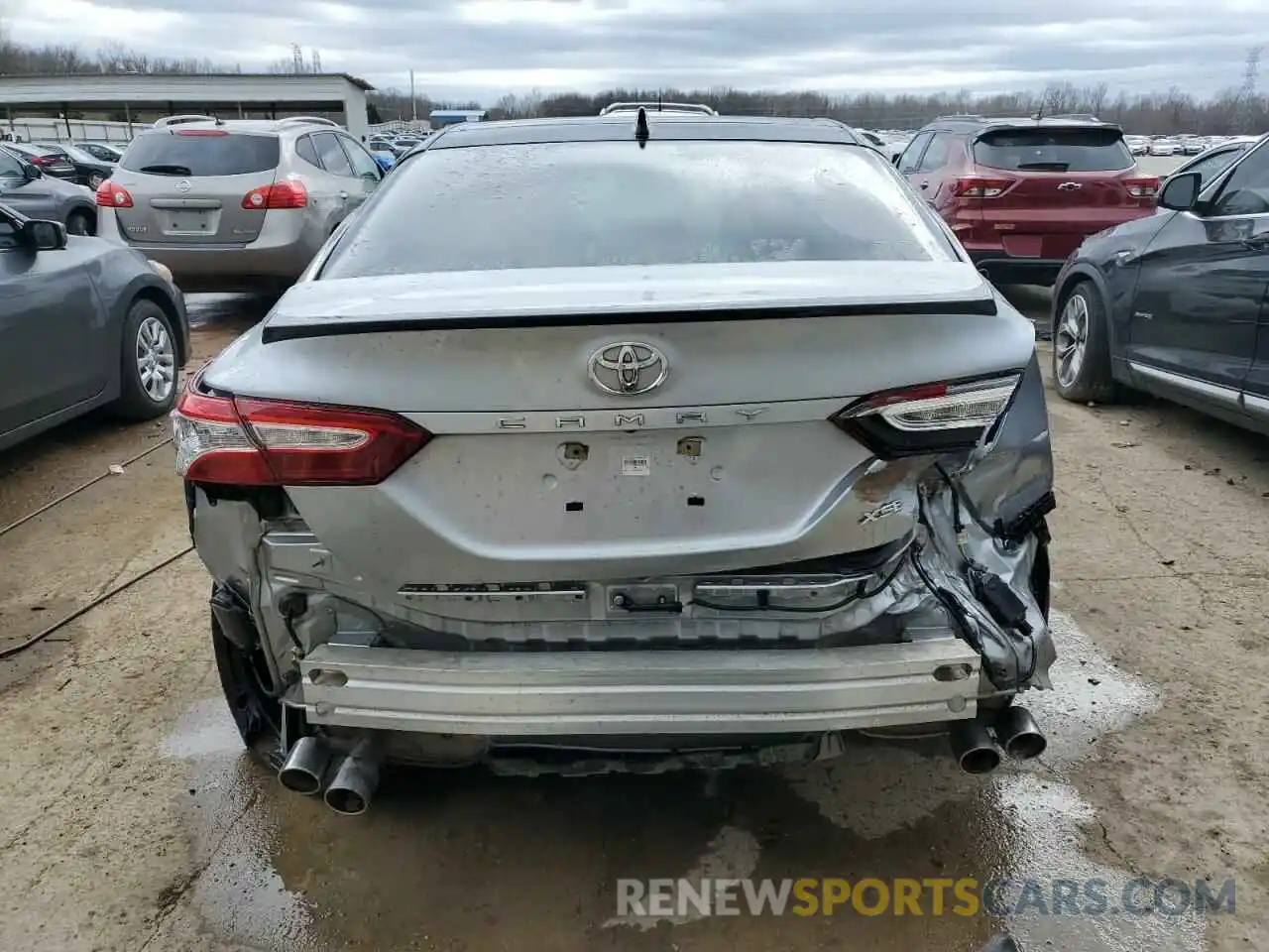 6 Photograph of a damaged car 4T1K61AK0LU343073 TOYOTA CAMRY 2020