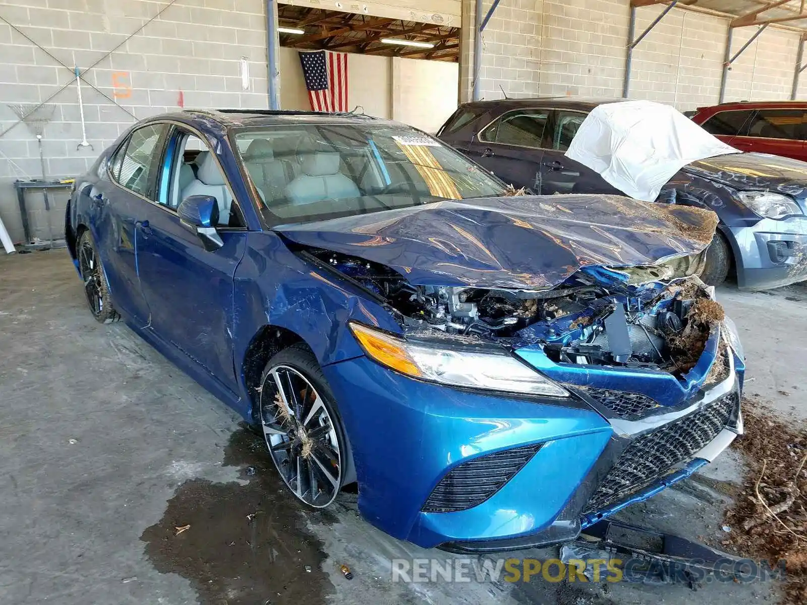 1 Photograph of a damaged car 4T1K61AK0LU343381 TOYOTA CAMRY 2020