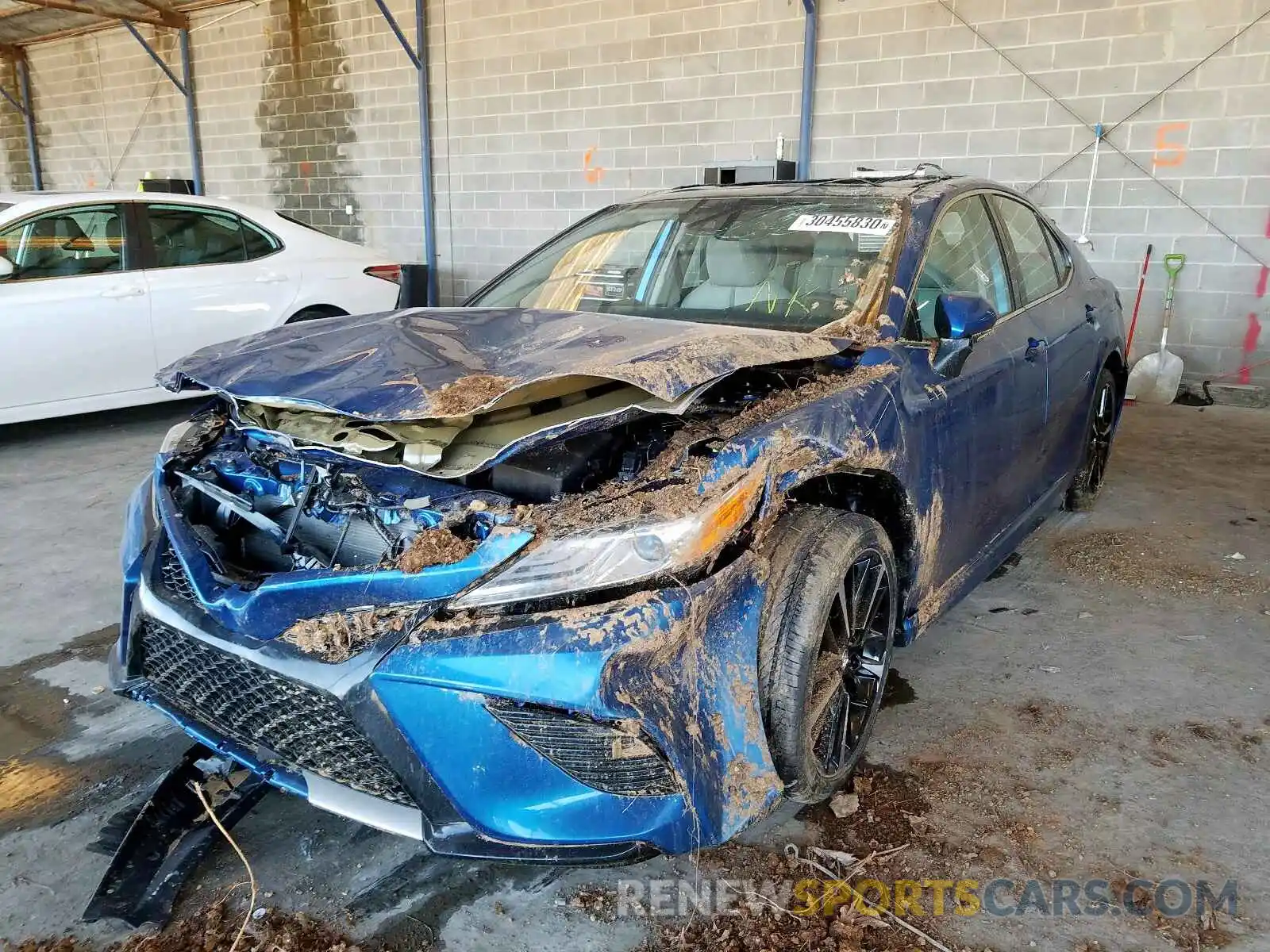 2 Photograph of a damaged car 4T1K61AK0LU343381 TOYOTA CAMRY 2020