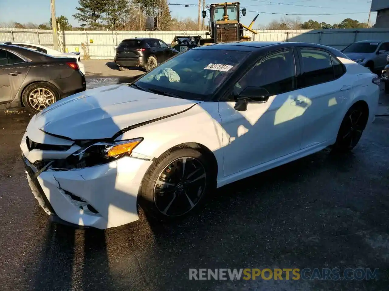 1 Photograph of a damaged car 4T1K61AK0LU347981 TOYOTA CAMRY 2020