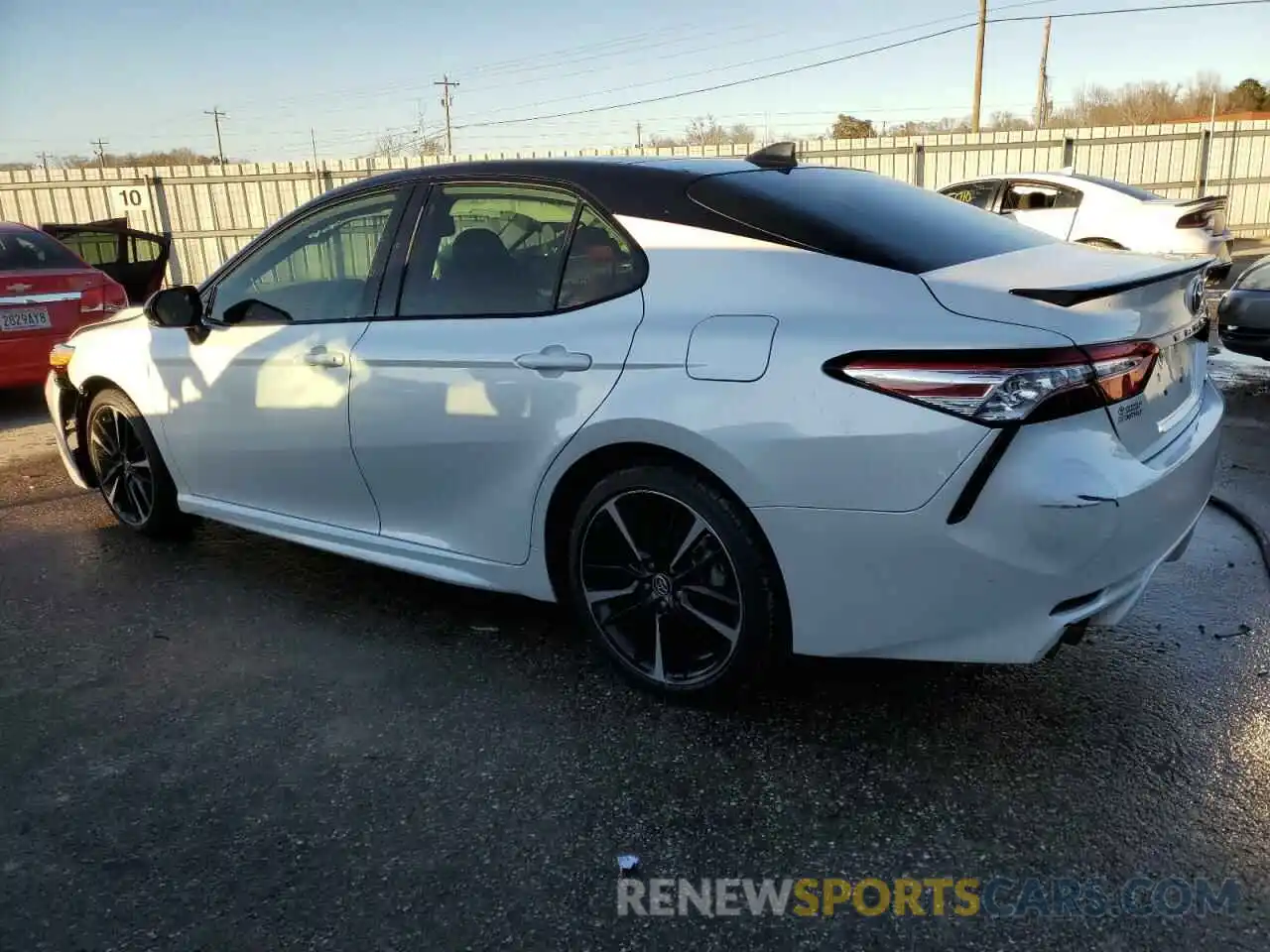 2 Photograph of a damaged car 4T1K61AK0LU347981 TOYOTA CAMRY 2020