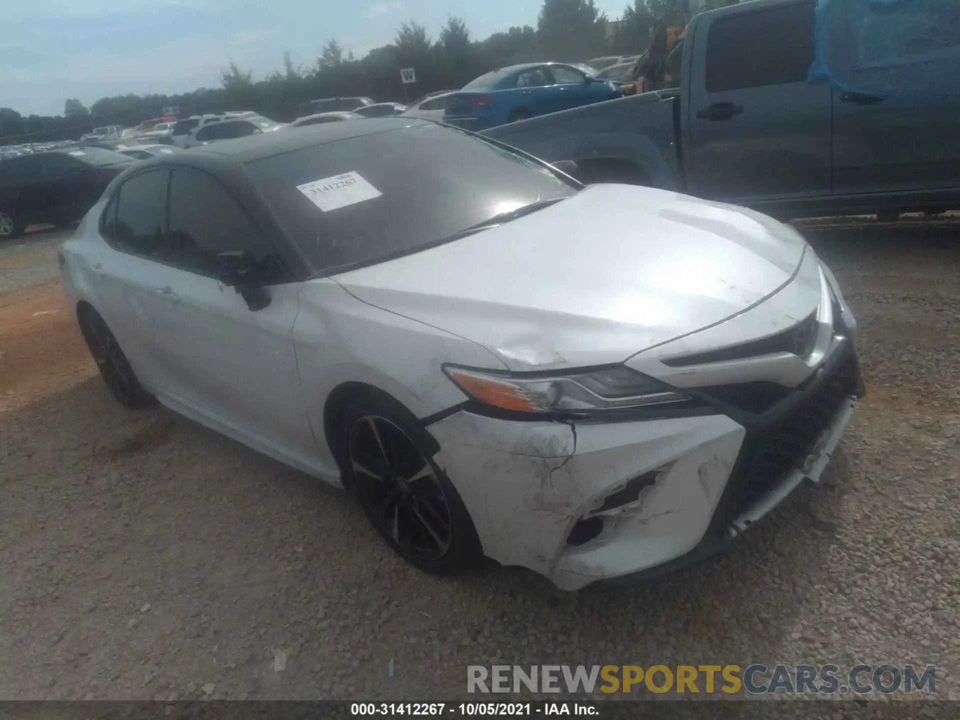 1 Photograph of a damaged car 4T1K61AK0LU367048 TOYOTA CAMRY 2020