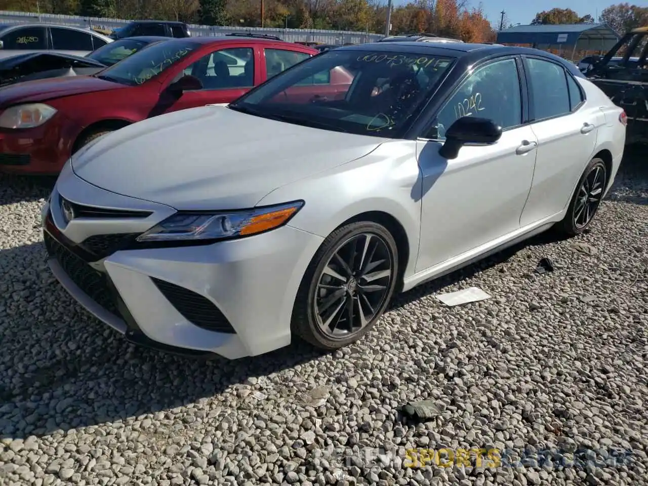 2 Photograph of a damaged car 4T1K61AK0LU381919 TOYOTA CAMRY 2020