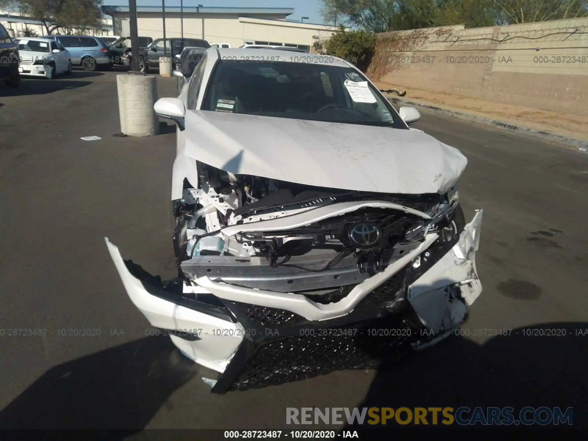 6 Photograph of a damaged car 4T1K61AK0LU394119 TOYOTA CAMRY 2020