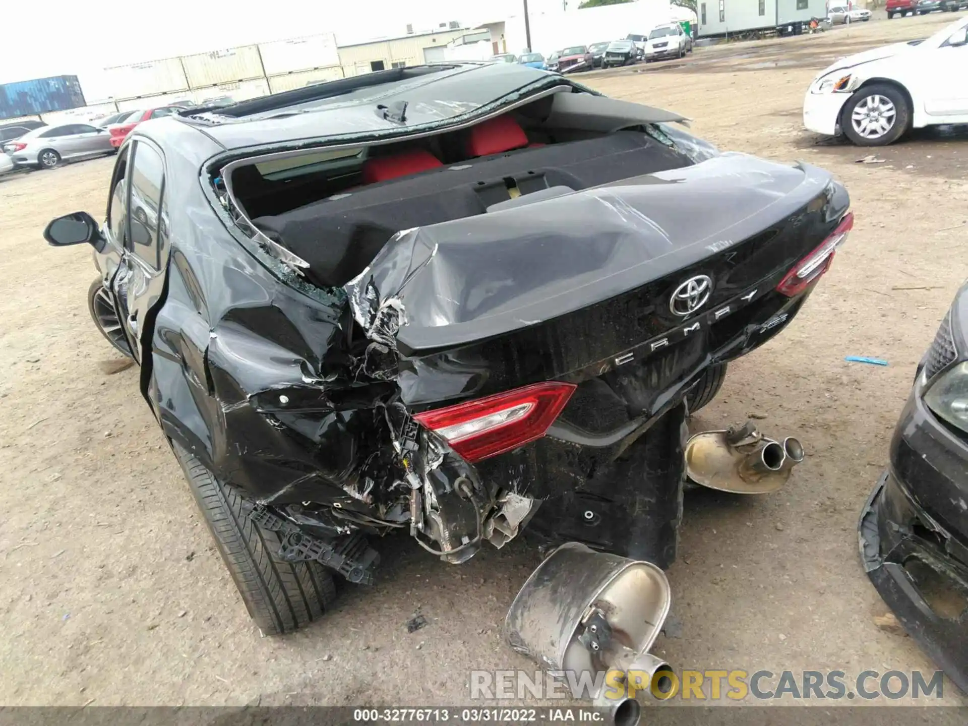 3 Photograph of a damaged car 4T1K61AK0LU401845 TOYOTA CAMRY 2020