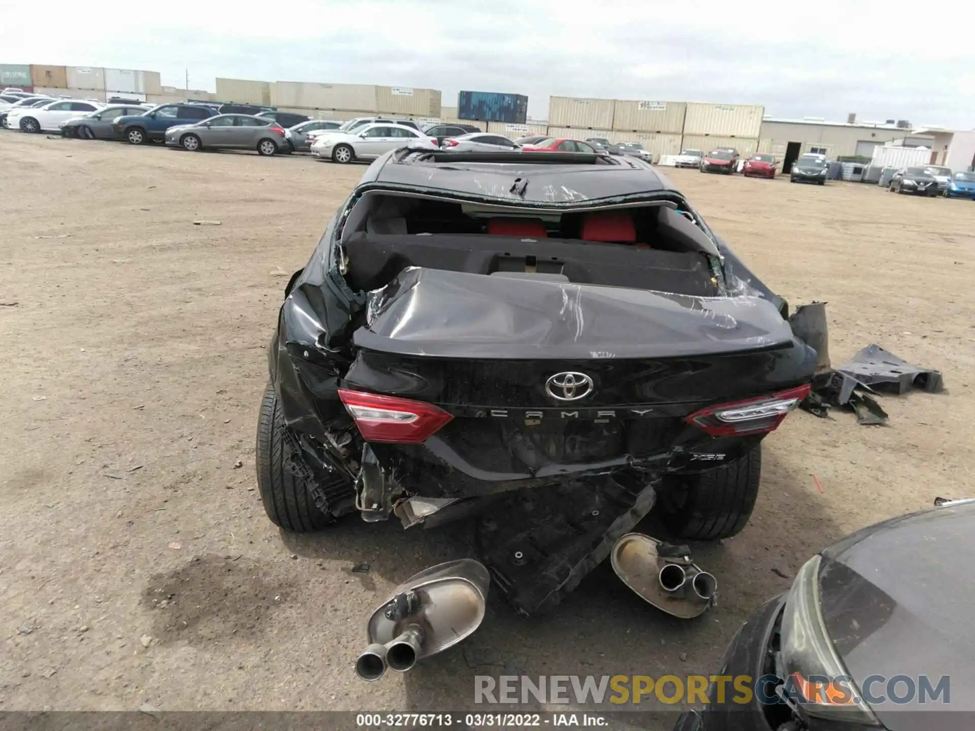 6 Photograph of a damaged car 4T1K61AK0LU401845 TOYOTA CAMRY 2020