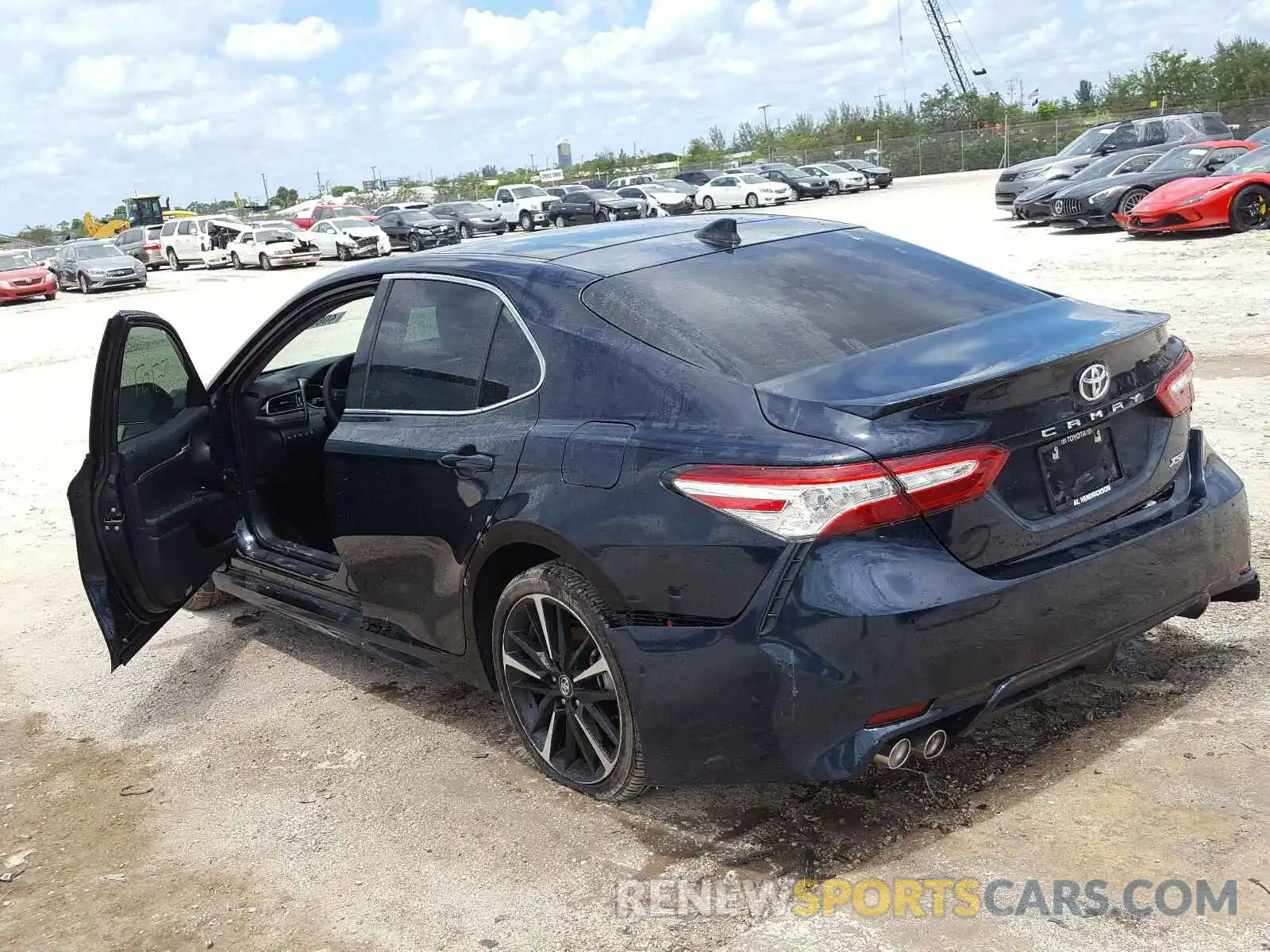 3 Photograph of a damaged car 4T1K61AK0LU867355 TOYOTA CAMRY 2020