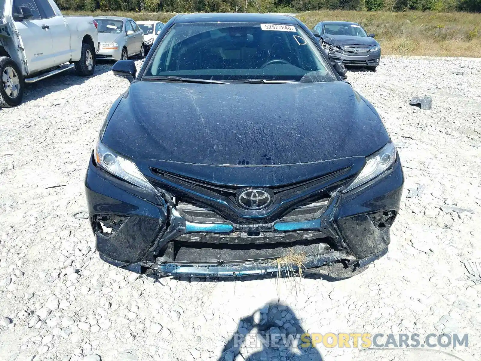 9 Photograph of a damaged car 4T1K61AK0LU880395 TOYOTA CAMRY 2020