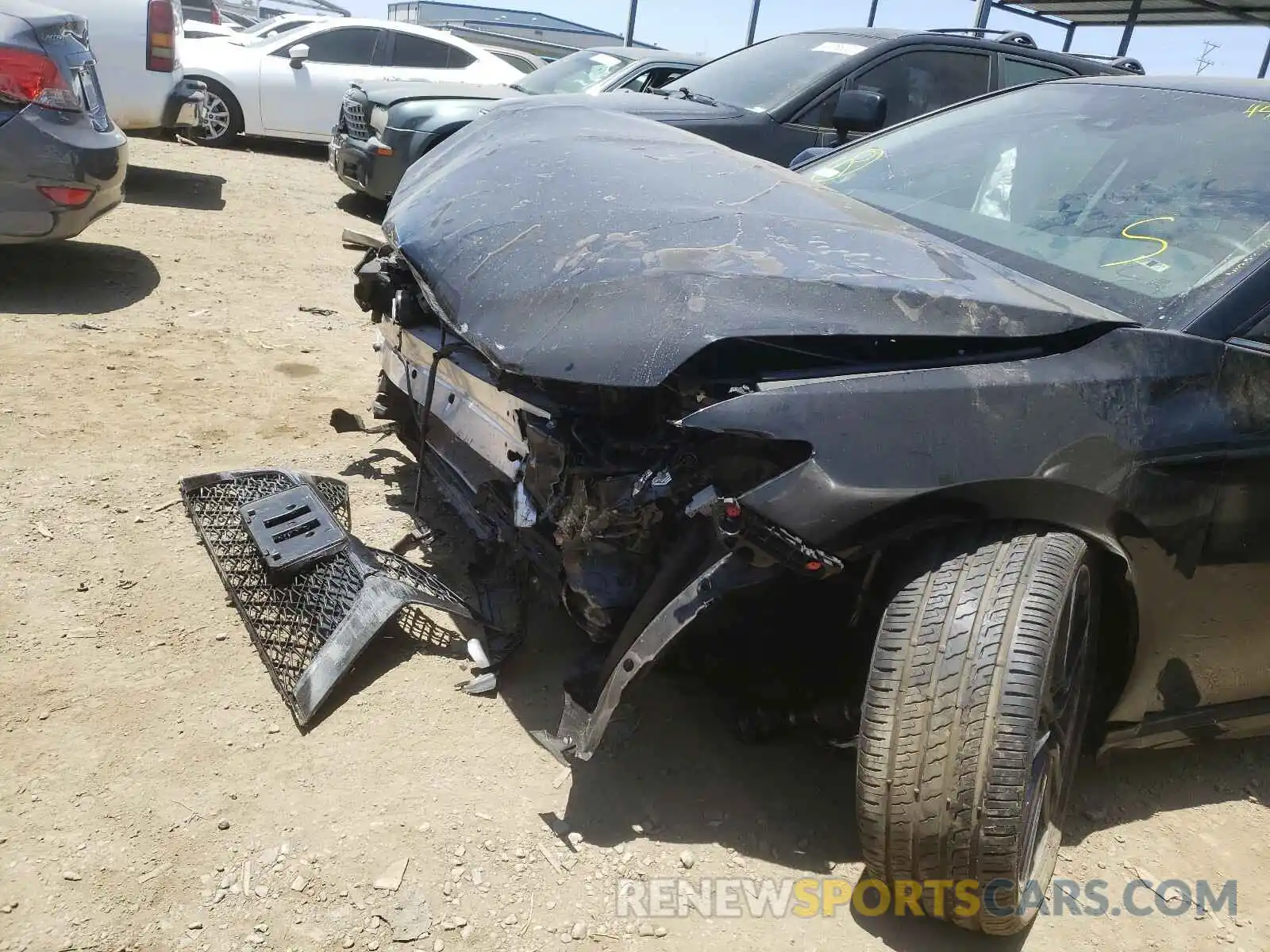 9 Photograph of a damaged car 4T1K61AK0LU965172 TOYOTA CAMRY 2020