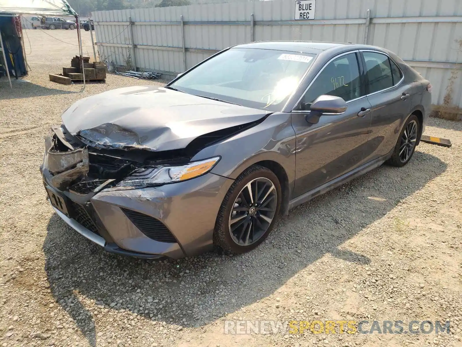 2 Photograph of a damaged car 4T1K61AK0LU979458 TOYOTA CAMRY 2020