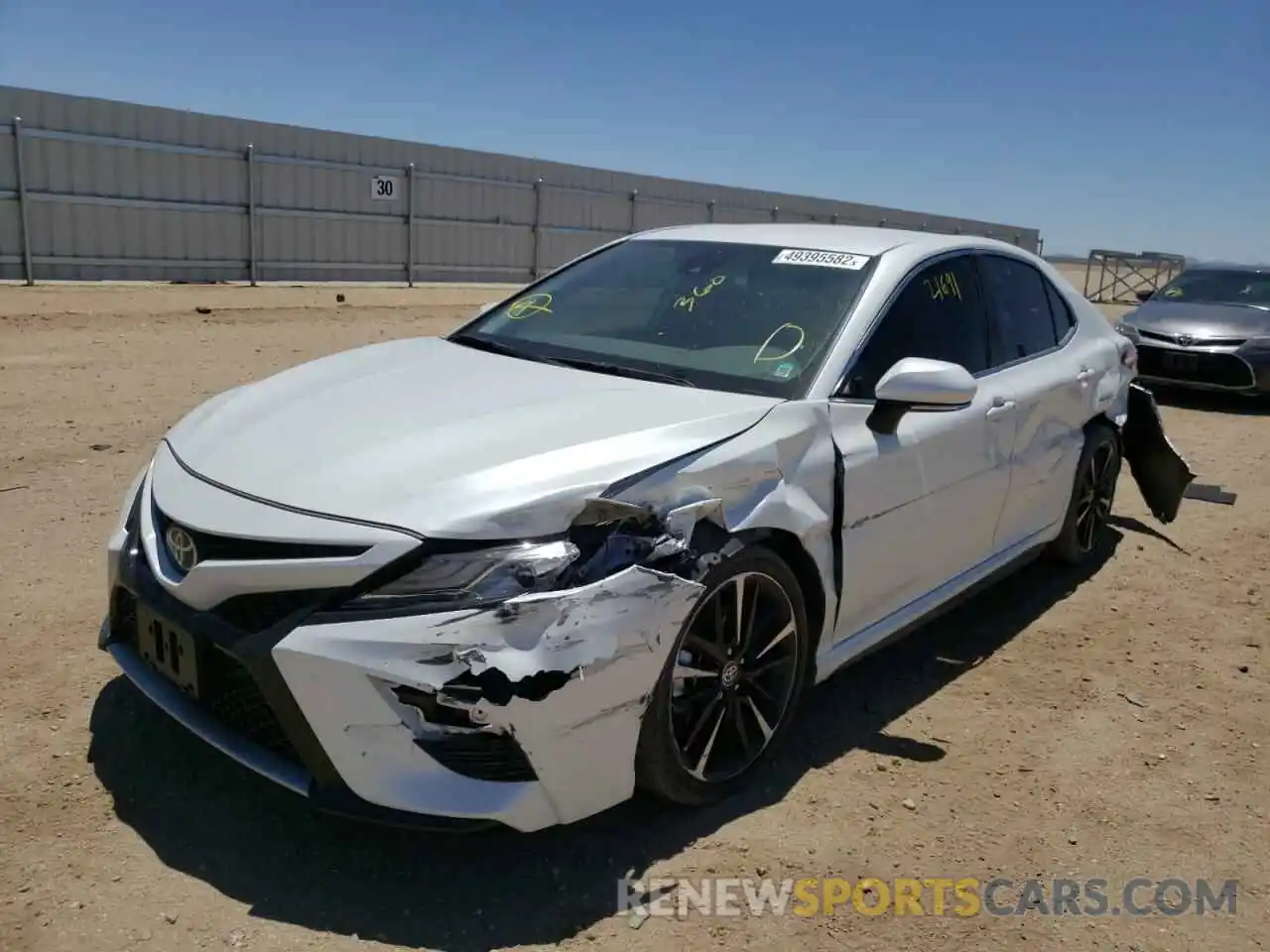 2 Photograph of a damaged car 4T1K61AK0LU983770 TOYOTA CAMRY 2020