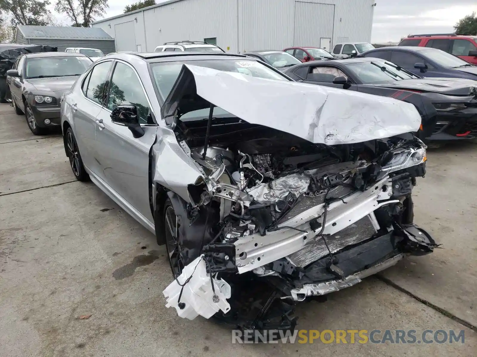 1 Photograph of a damaged car 4T1K61AK0LU999225 TOYOTA CAMRY 2020