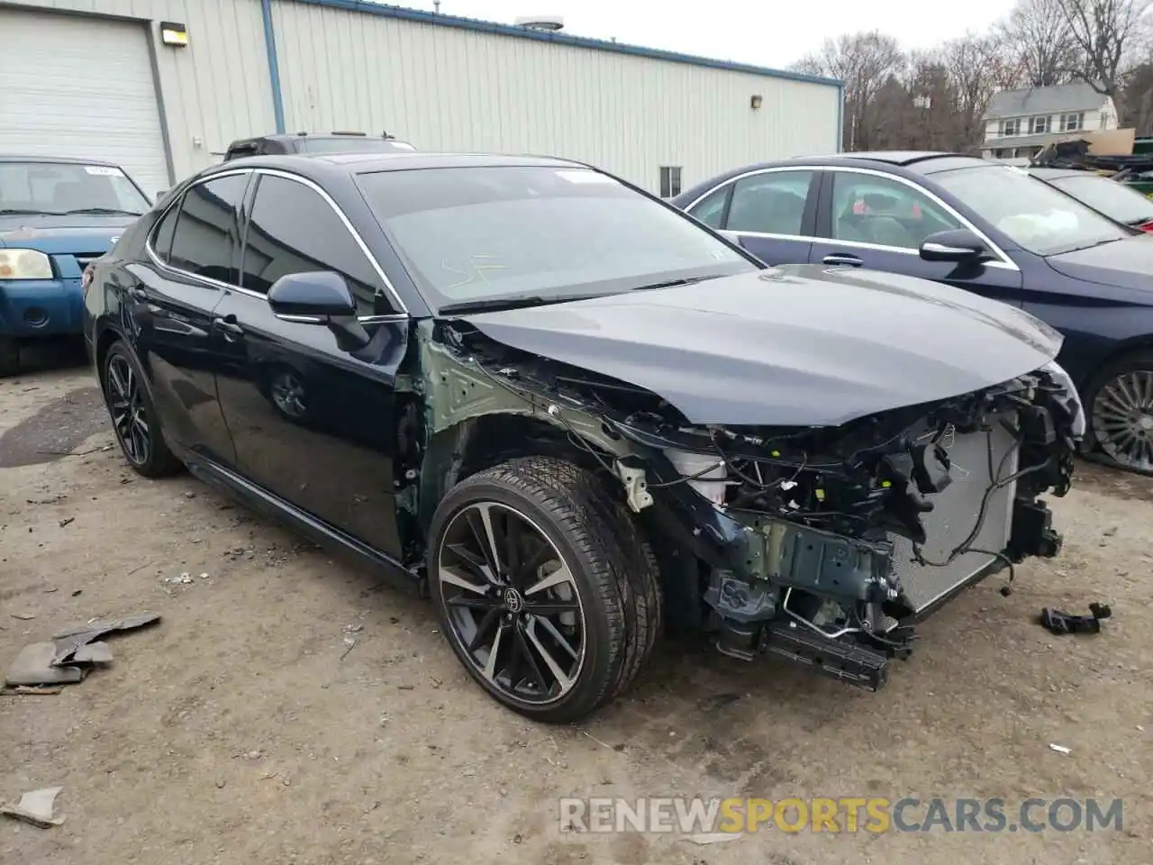 1 Photograph of a damaged car 4T1K61AK0LU999631 TOYOTA CAMRY 2020