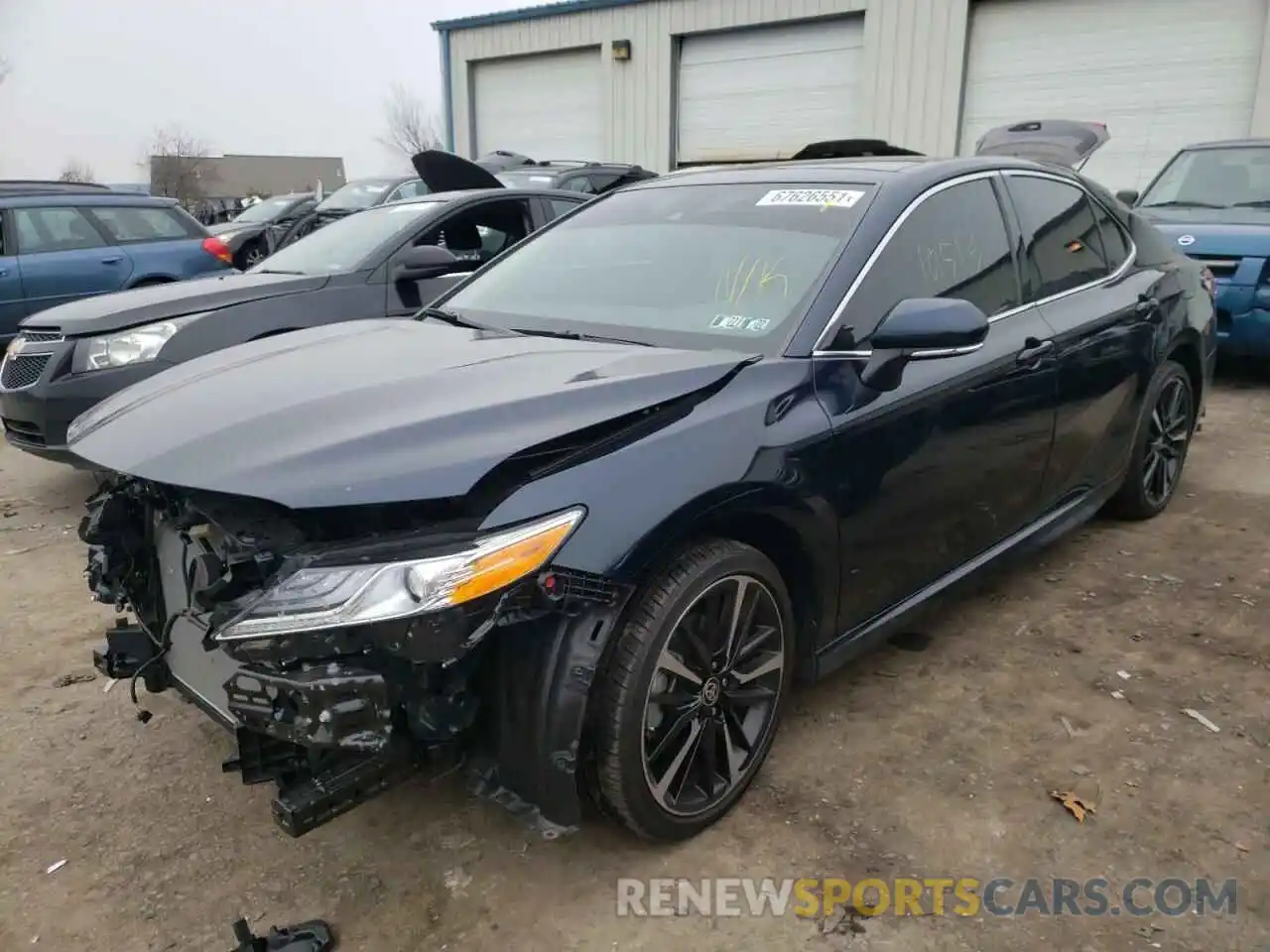 2 Photograph of a damaged car 4T1K61AK0LU999631 TOYOTA CAMRY 2020