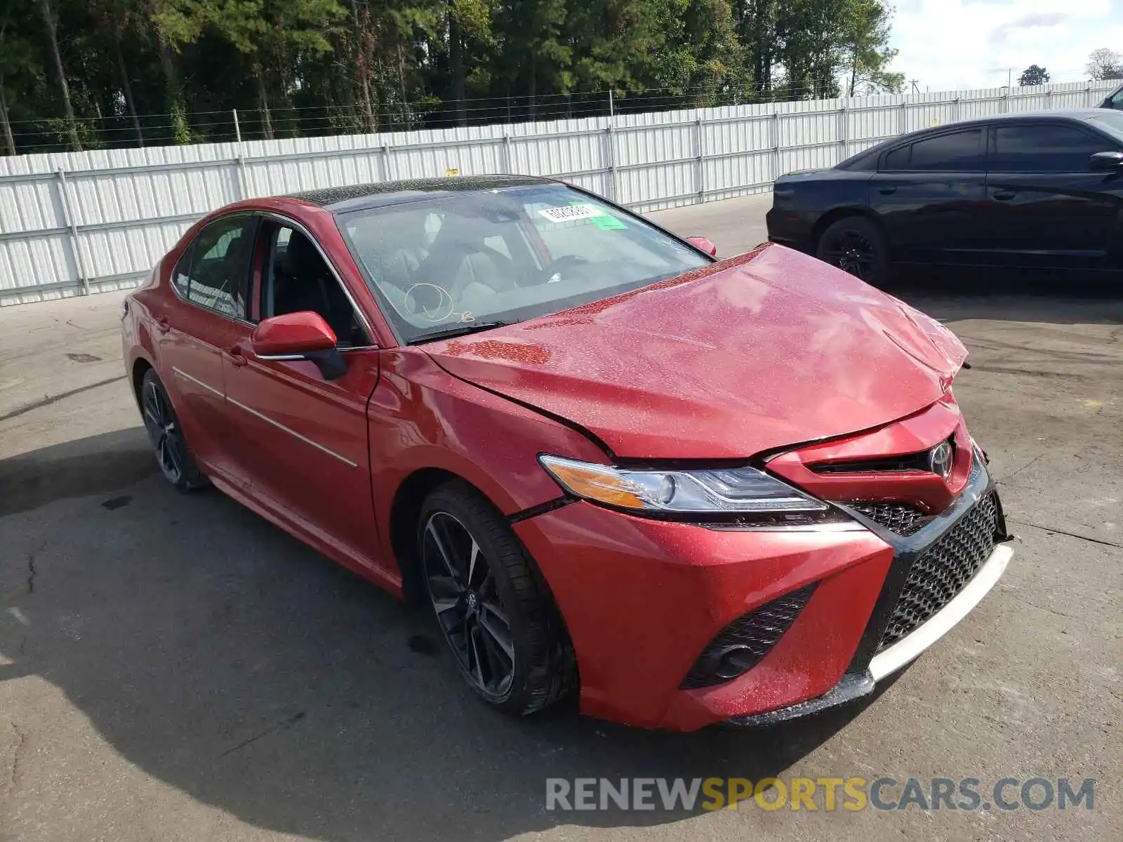 1 Photograph of a damaged car 4T1K61AK1LU307683 TOYOTA CAMRY 2020