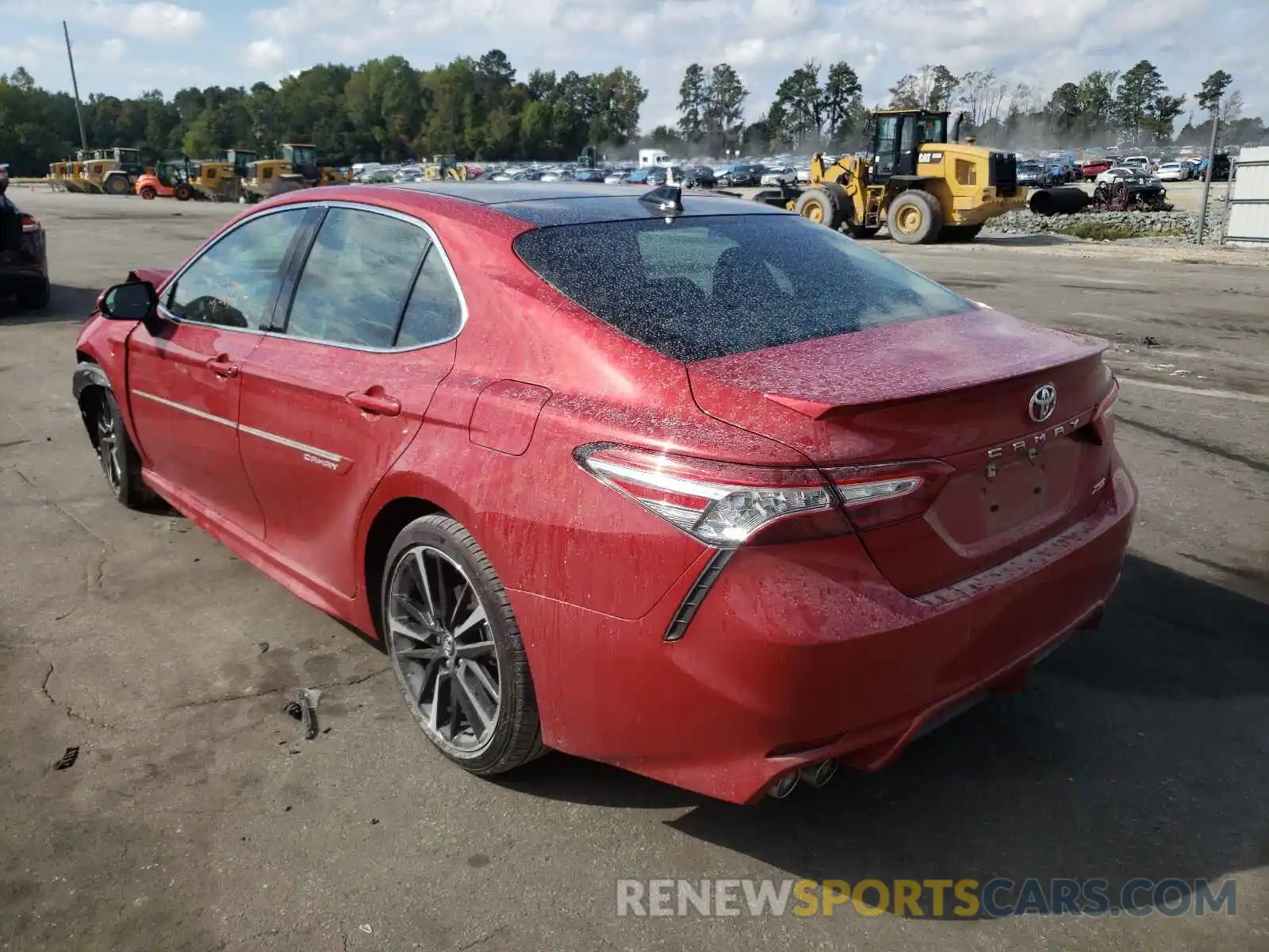 3 Photograph of a damaged car 4T1K61AK1LU307683 TOYOTA CAMRY 2020