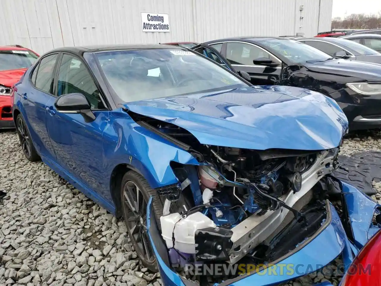 1 Photograph of a damaged car 4T1K61AK1LU311104 TOYOTA CAMRY 2020