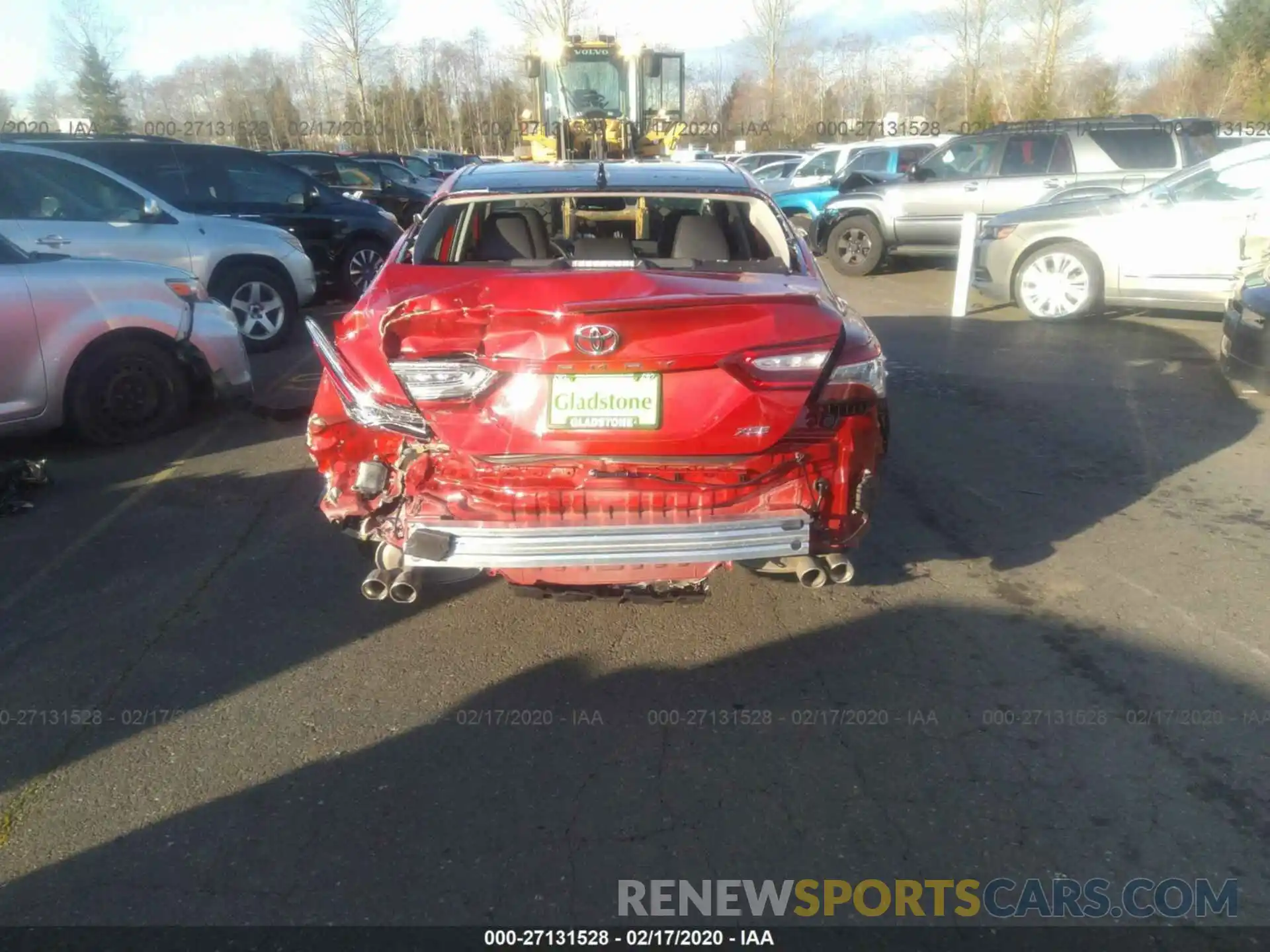 6 Photograph of a damaged car 4T1K61AK1LU326508 TOYOTA CAMRY 2020